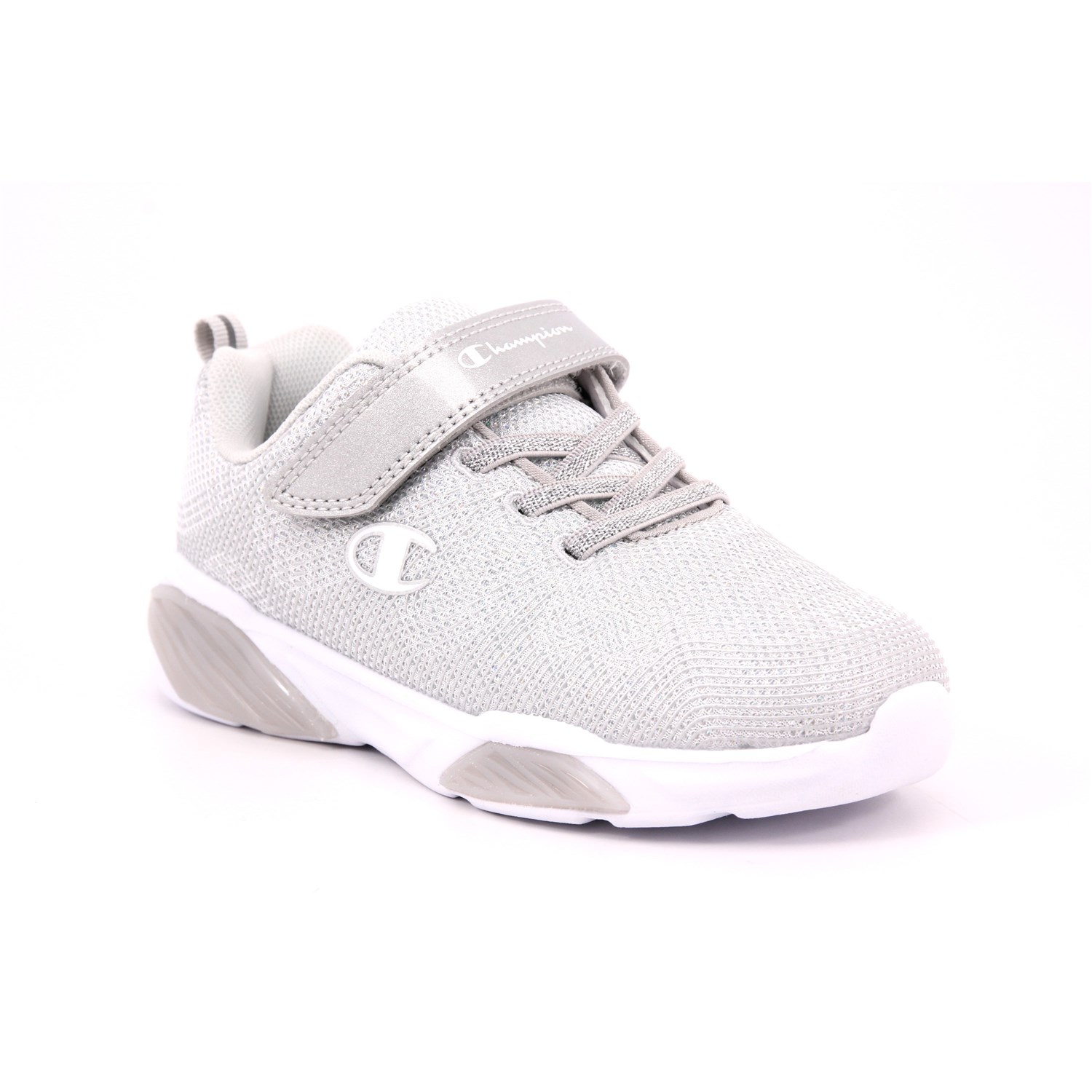 Scarpa Strappi + Elastico Champion Bambina Argento Scarpa Strappi + Elastico Champion Bambina Argento Scarpe 995 - S32780