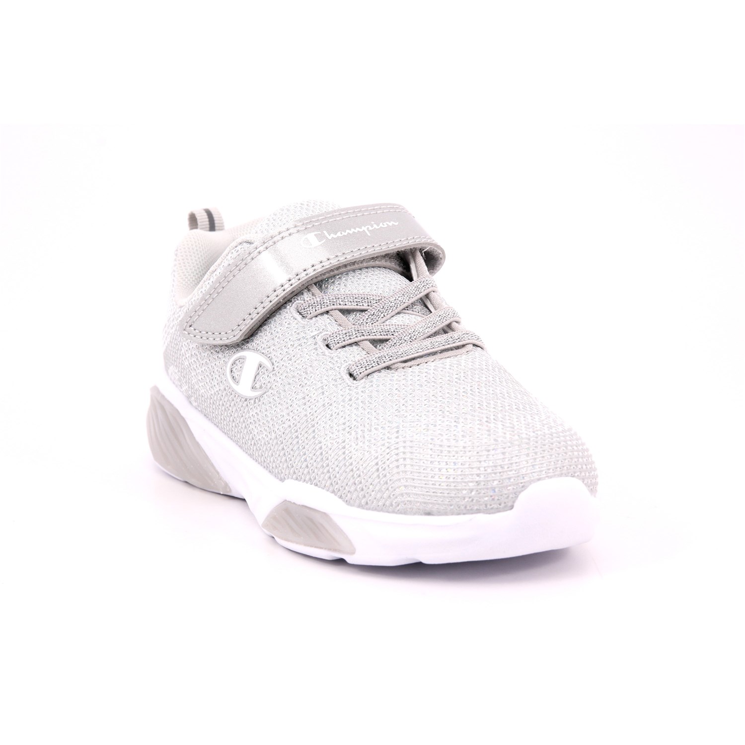 Scarpa Strappi + Elastico Champion Bambina Argento Scarpa Strappi + Elastico Champion Bambina Argento Scarpe 995 - S32780