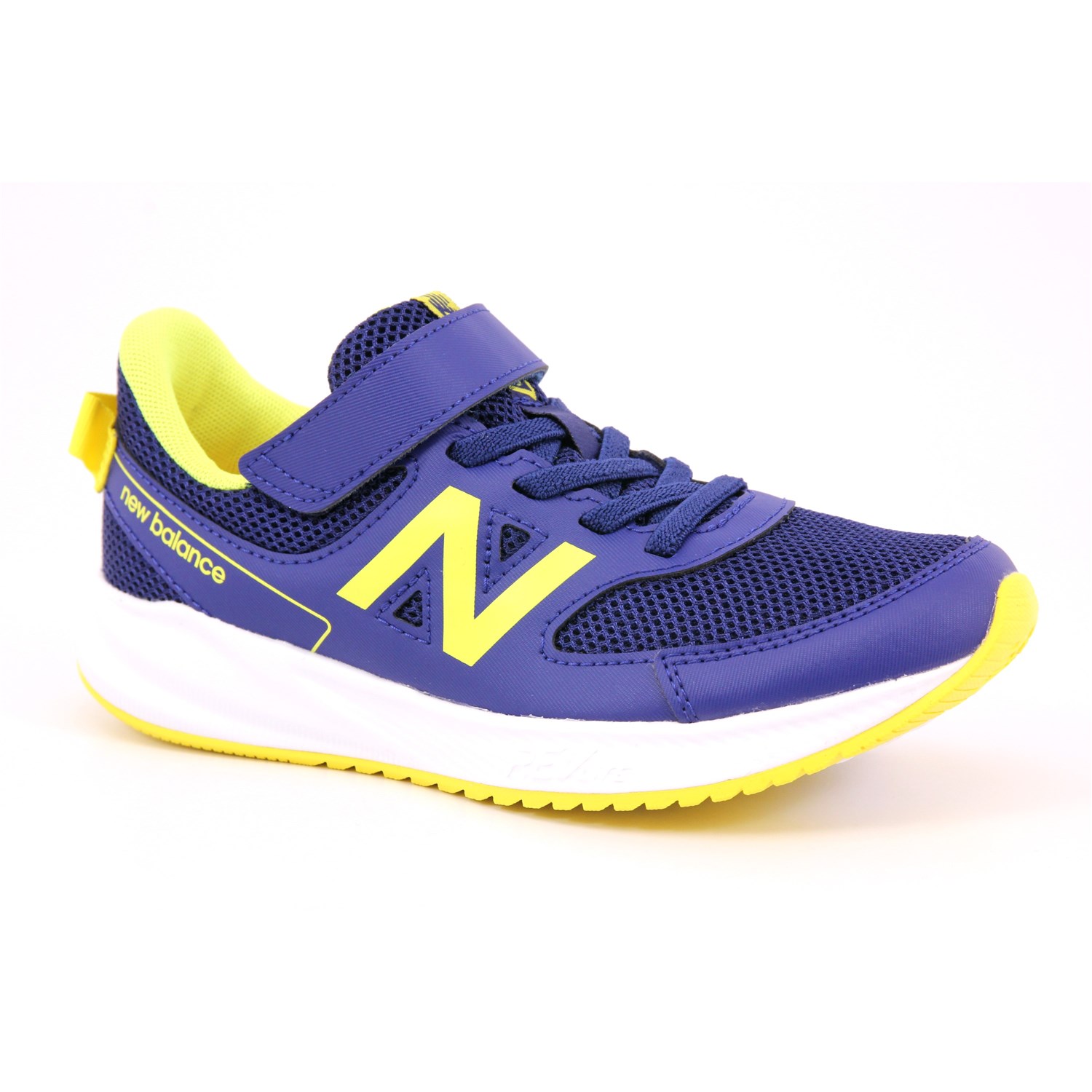 Scarpa Strappi + Elastico New Balance Bambino Blu Scarpa Strappi + Elastico New Balance Bambino Blu Scarpe 318 - YT570BY3
