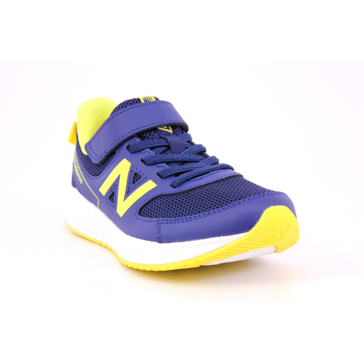Scarpa Strappi + Elastico New Balance Bambino Blu Scarpa Strappi + Elastico New Balance Bambino Blu Scarpe 318 - YT570BY3