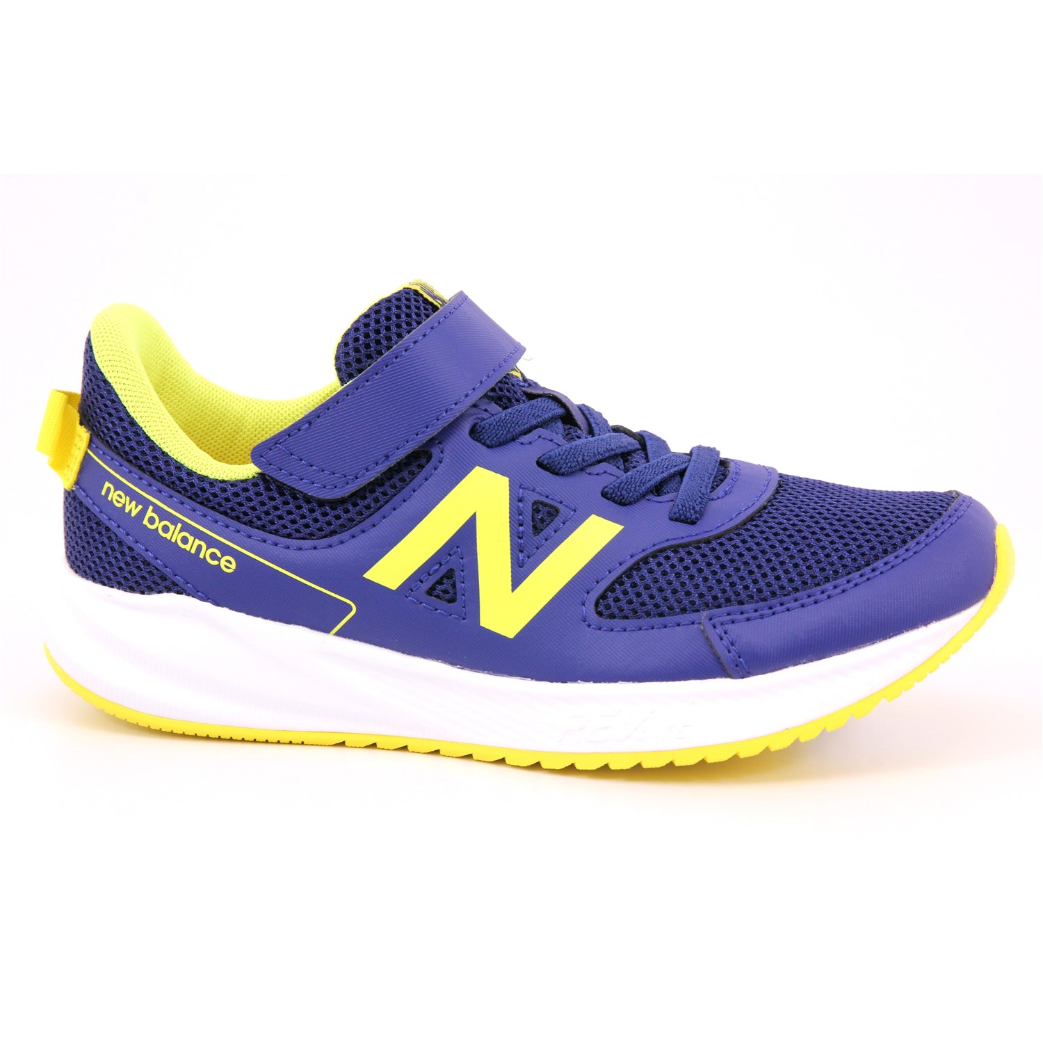 Scarpa Strappi + Elastico New Balance Bambino Blu Scarpa Strappi + Elastico New Balance Bambino Blu Scarpe 318 - YT570BY3