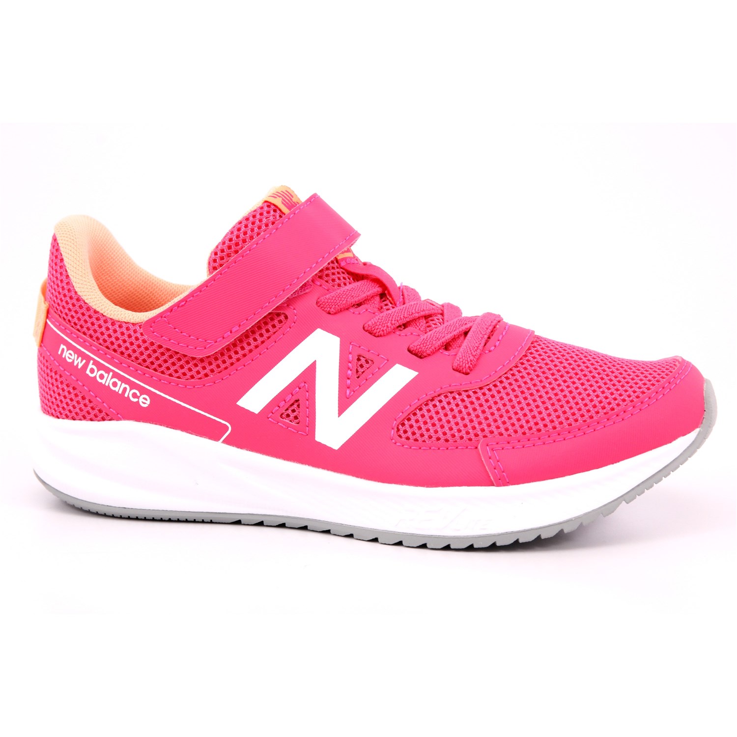 Scarpa Strappi + Elastico New Balance Bambina Rosa Scarpa Strappi + Elastico New Balance Bambina Rosa Scarpe 320 - YT570LP3