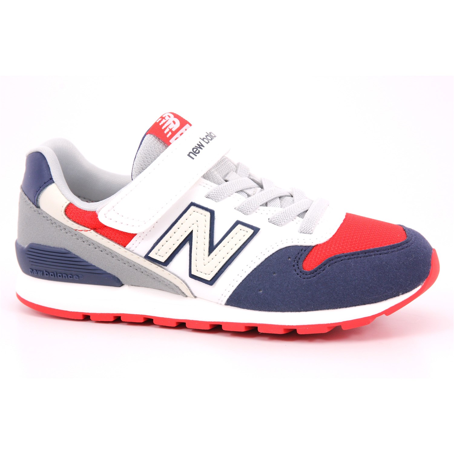 Scarpa Strappi + Elastico New Balance Bambino Blu/rosso Scarpa Strappi + Elastico New Balance Bambino Blu/rosso Scarpe 322 - YV996XE3