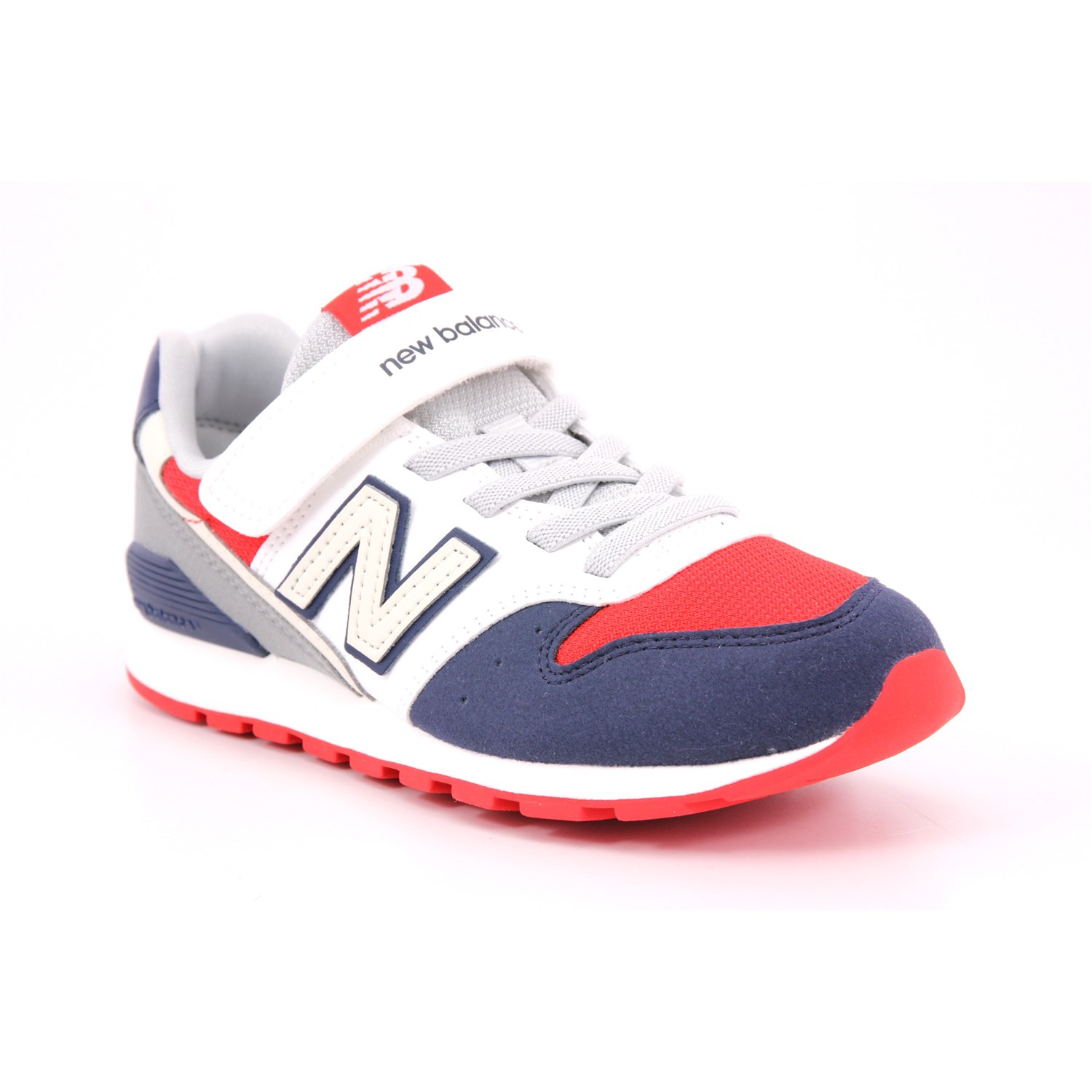 Scarpa Strappi + Elastico New Balance Bambino Blu/rosso Scarpa Strappi + Elastico New Balance Bambino Blu/rosso Scarpe 322 - YV996XE3