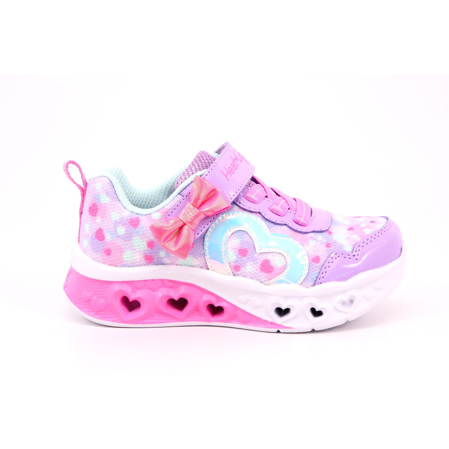 Scarpa Strappi + Elastico Skechers Bambina Lavanda Scarpa Strappi + Elastico Skechers Bambina Lavanda Scarpe 232 - 302691N