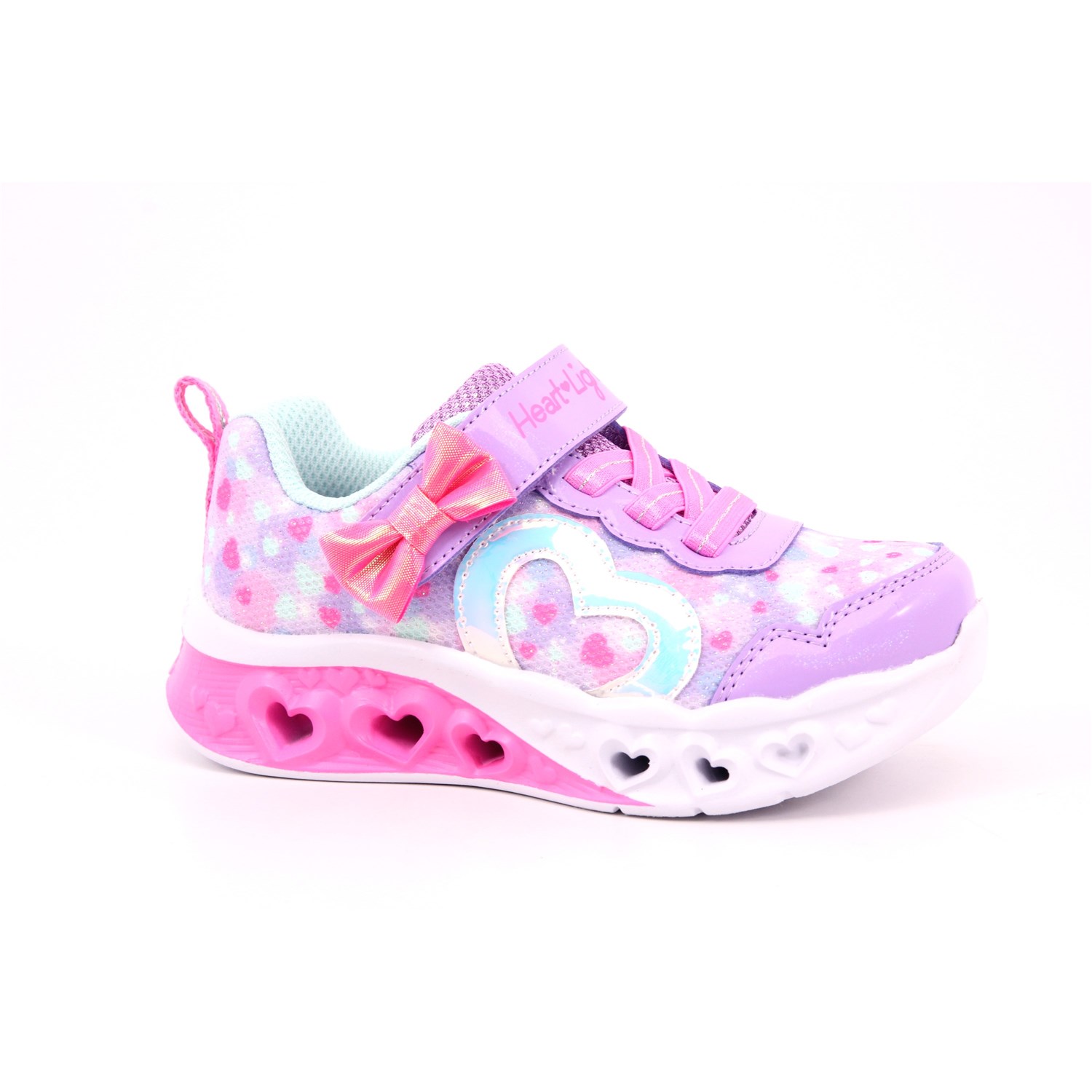 Scarpa Strappi + Elastico Skechers Bambina Lavanda Scarpa Strappi + Elastico Skechers Bambina Lavanda Scarpe 232 - 302691N