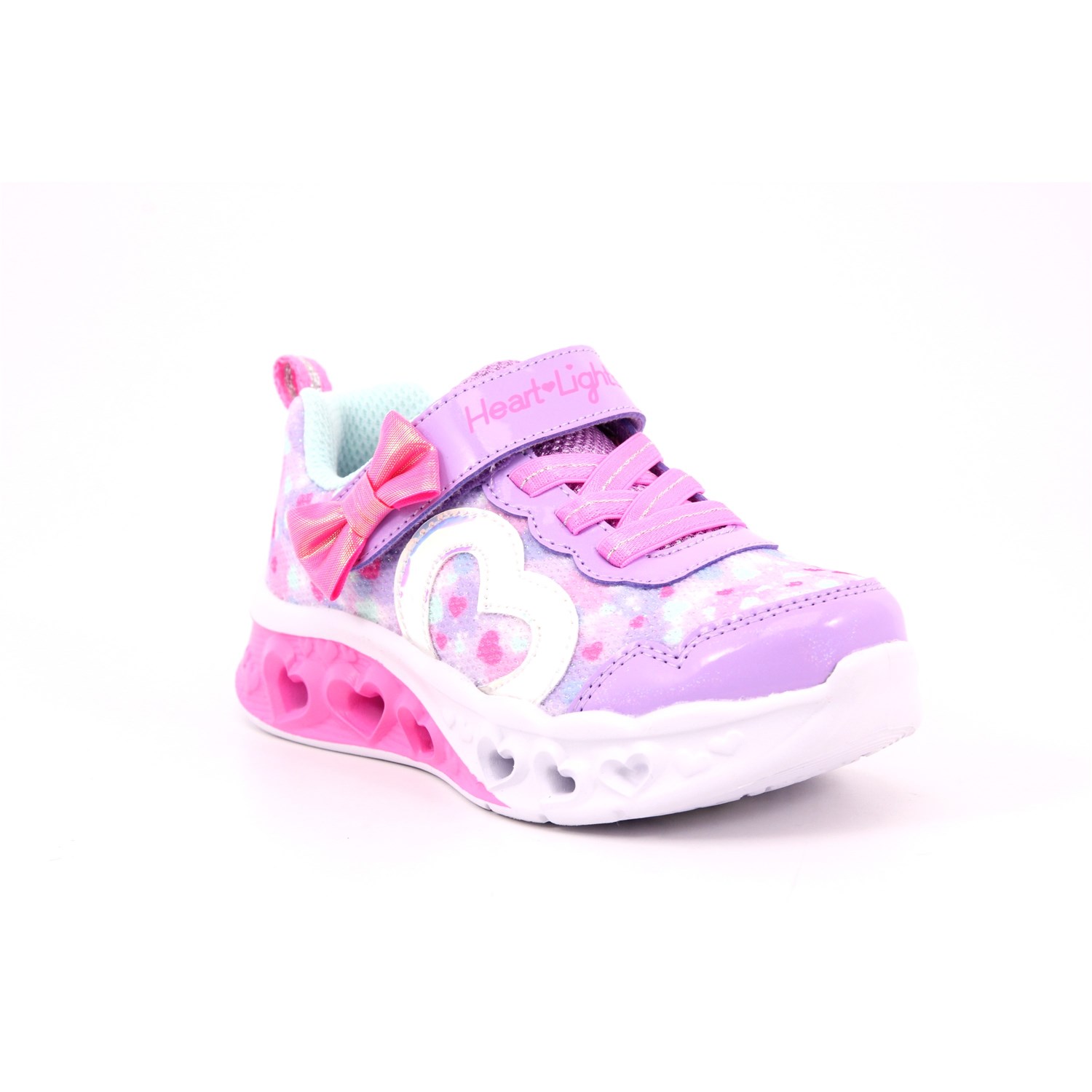 Scarpa Strappi + Elastico Skechers Bambina Lavanda Scarpa Strappi + Elastico Skechers Bambina Lavanda Scarpe 232 - 302691N