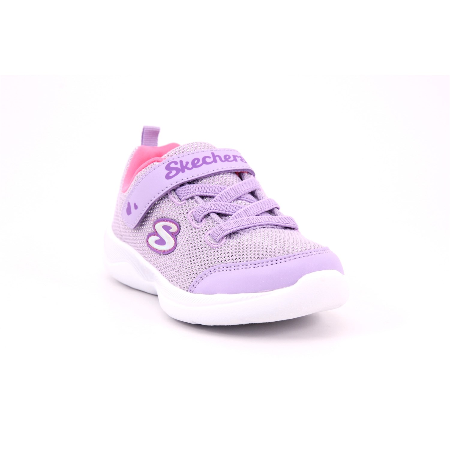 Scarpa Strappi + Elastico Skechers Bambina Lavanda Scarpa Strappi + Elastico Skechers Bambina Lavanda Scarpe 233 - 302885N