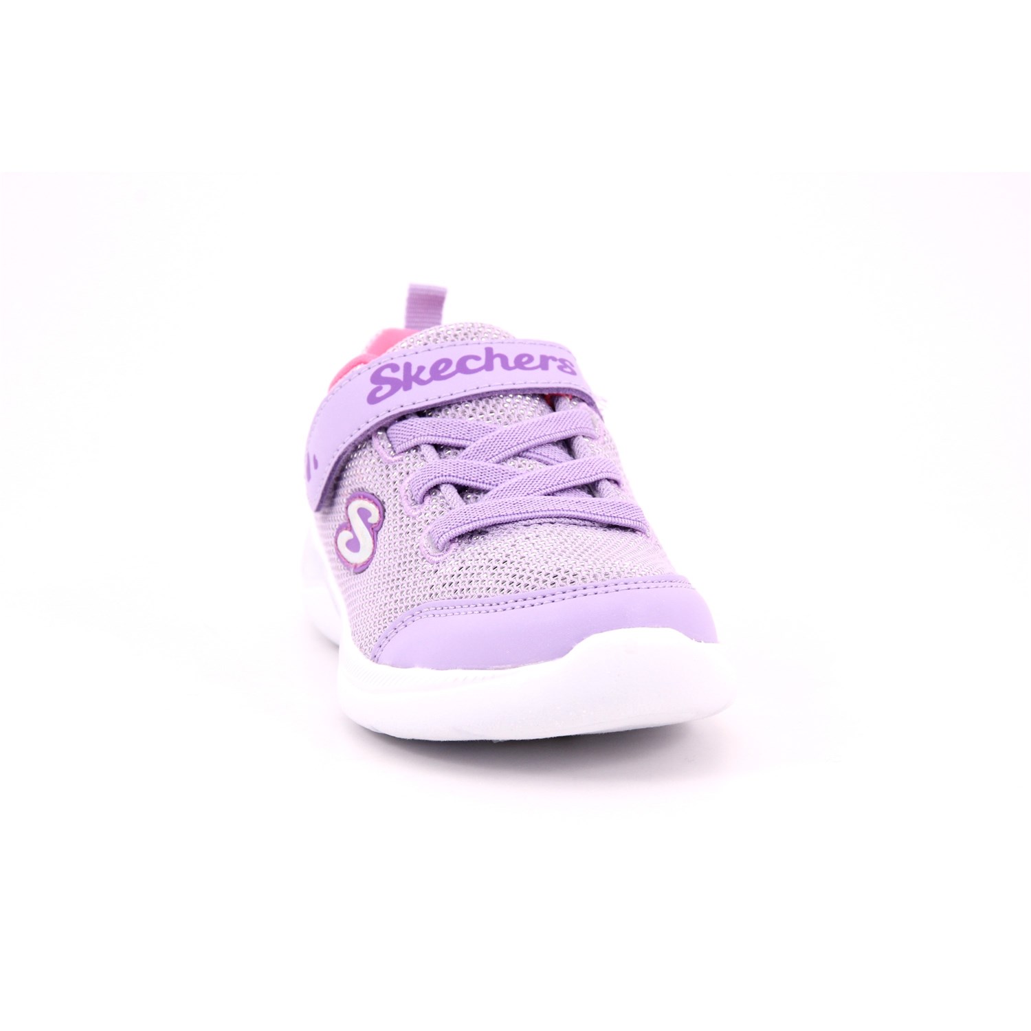 Scarpa Strappi + Elastico Skechers Bambina Lavanda Scarpa Strappi + Elastico Skechers Bambina Lavanda Scarpe 233 - 302885N