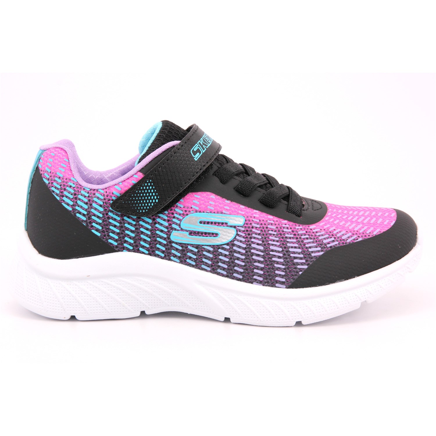 Scarpa Strappi + Elastico Skechers Bambina Nero Scarpa Strappi + Elastico Skechers Bambina Nero Scarpe 235 - 303532L