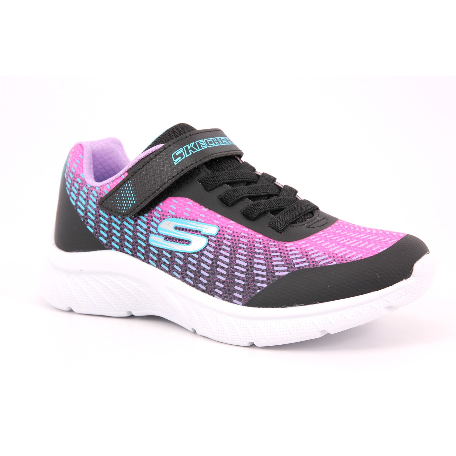 Scarpa Strappi + Elastico Skechers Bambina Nero Scarpa Strappi + Elastico Skechers Bambina Nero Scarpe 235 - 303532L