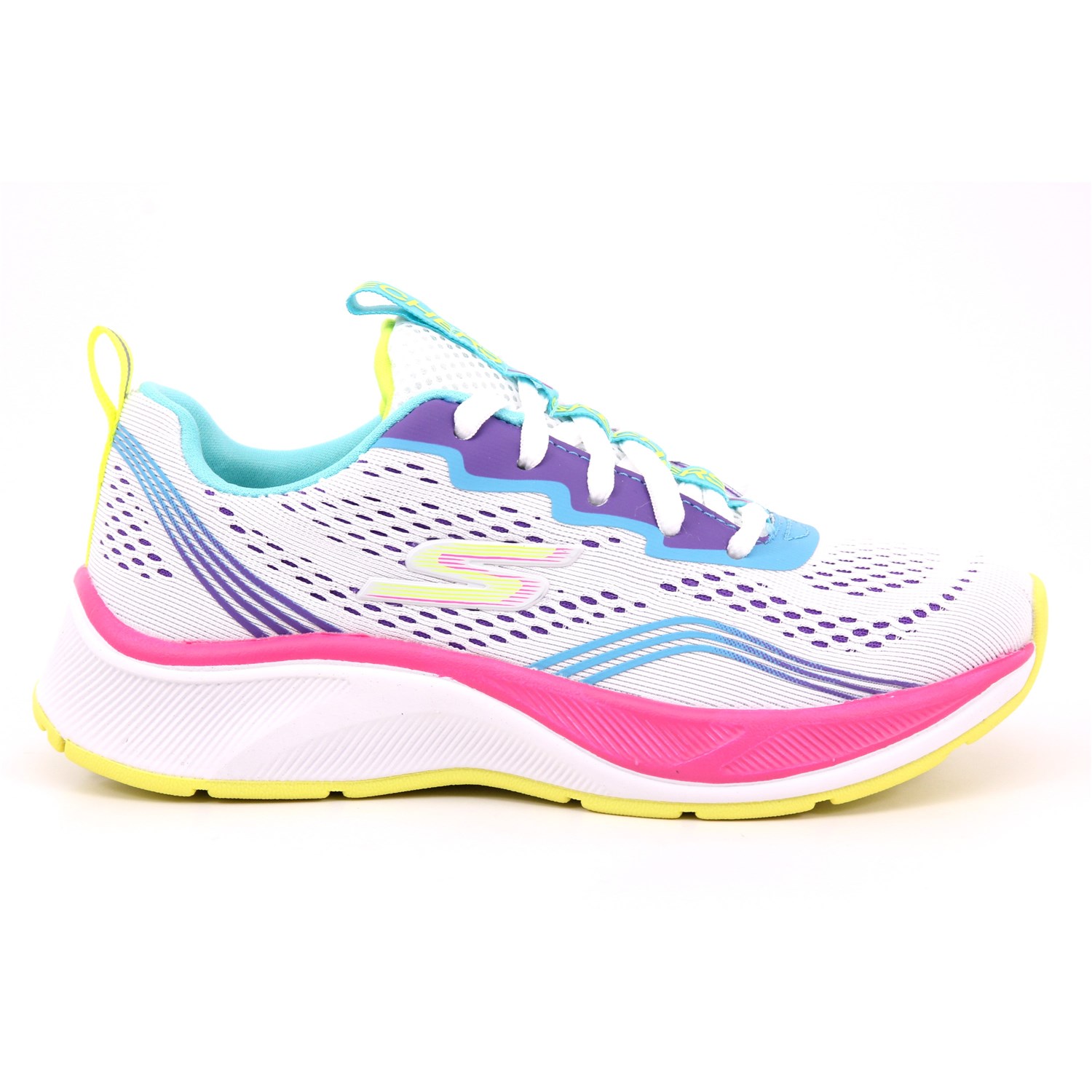Scarpa Allacciata Skechers Bambina Bianco Scarpa Allacciata Skechers Bambina Bianco Scarpe 236 - 303651L