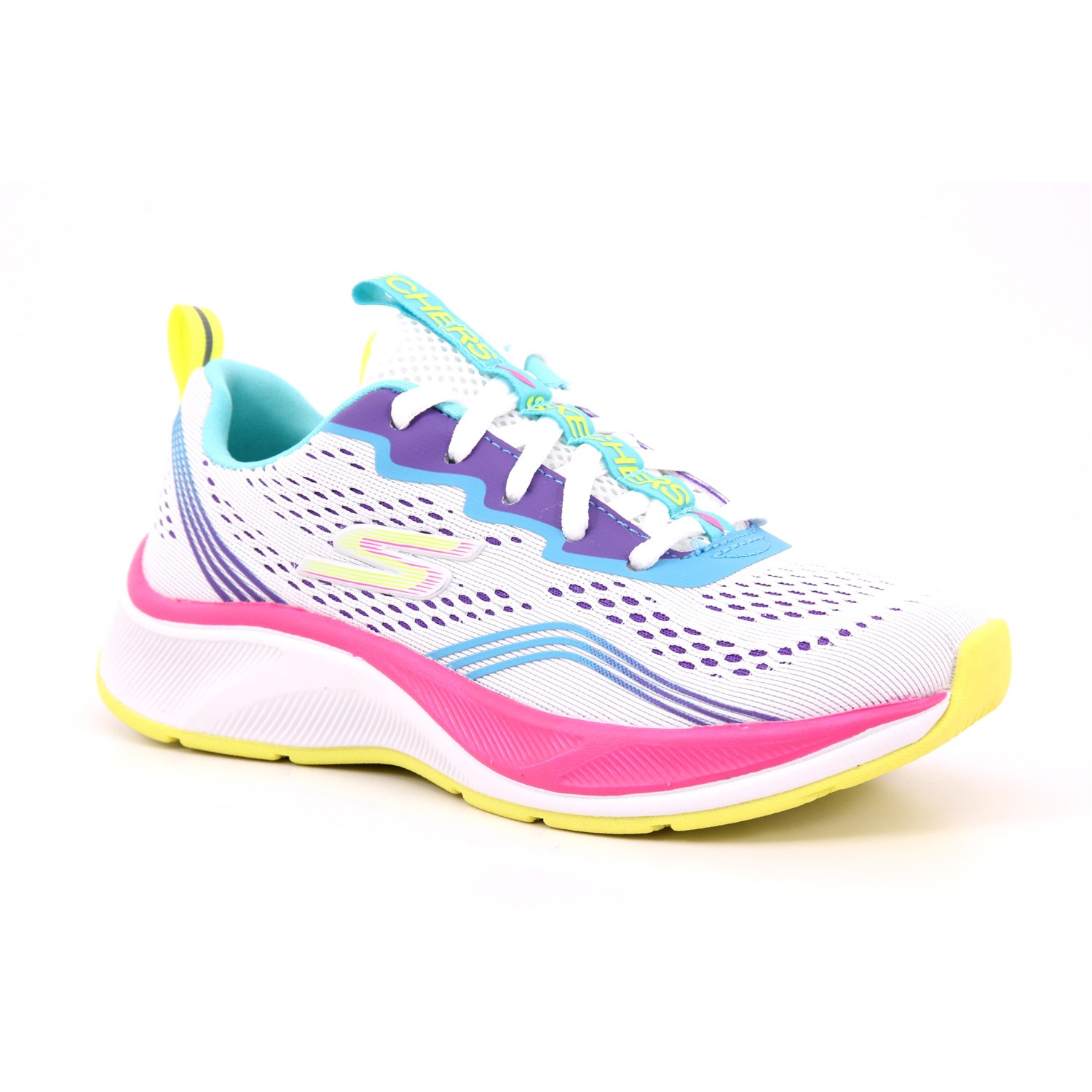 Scarpa Allacciata Skechers Bambina Bianco Scarpa Allacciata Skechers Bambina Bianco Scarpe 236 - 303651L
