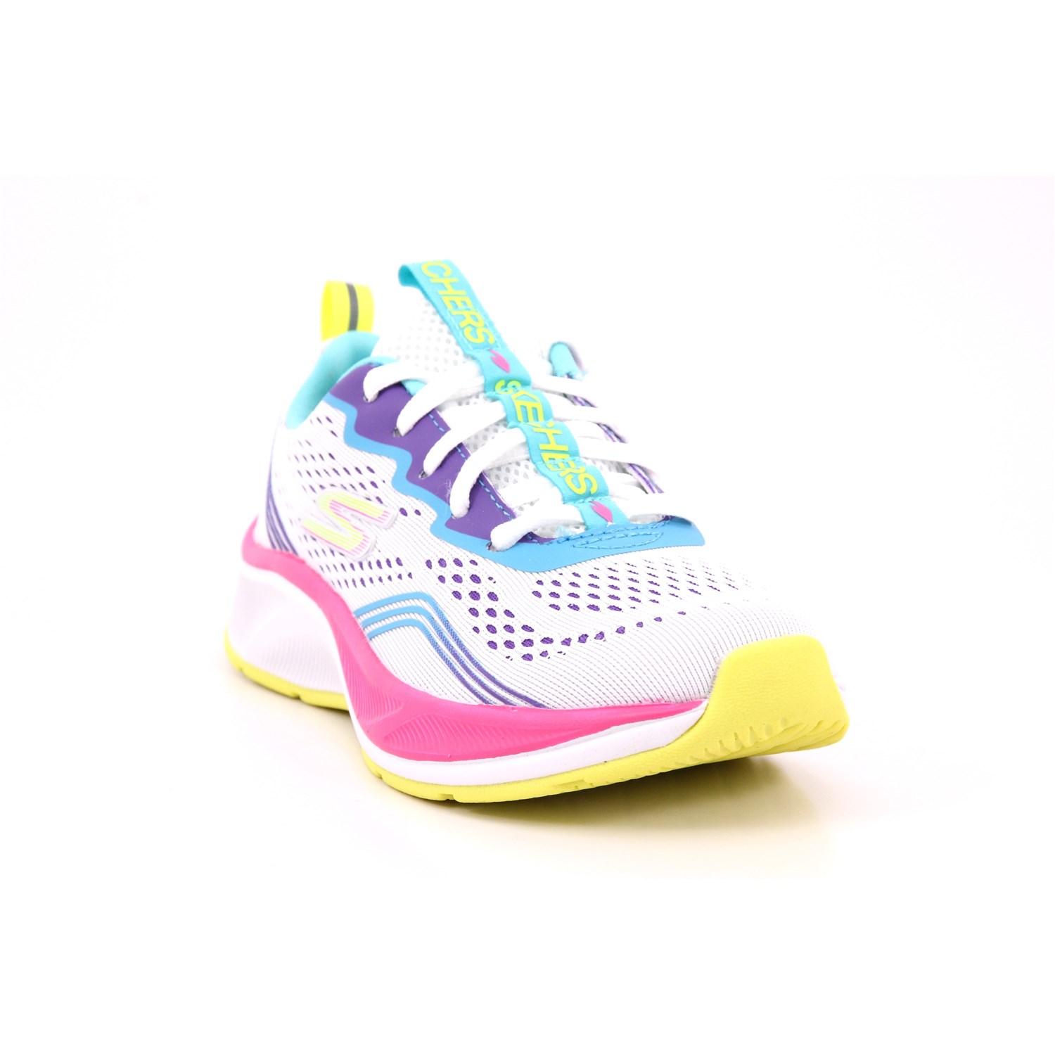 Scarpa Allacciata Skechers Bambina Bianco Scarpa Allacciata Skechers Bambina Bianco Scarpe 236 - 303651L