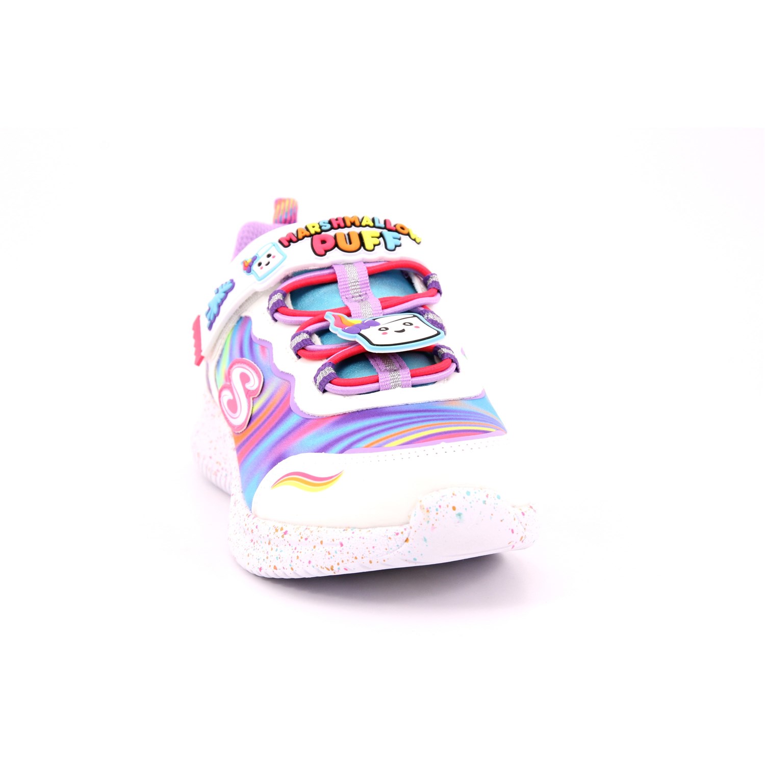 Scarpa Strappi + Elastico Skechers Bambina Bianco Scarpa Strappi + Elastico Skechers Bambina Bianco Scarpe 240 - 302215L