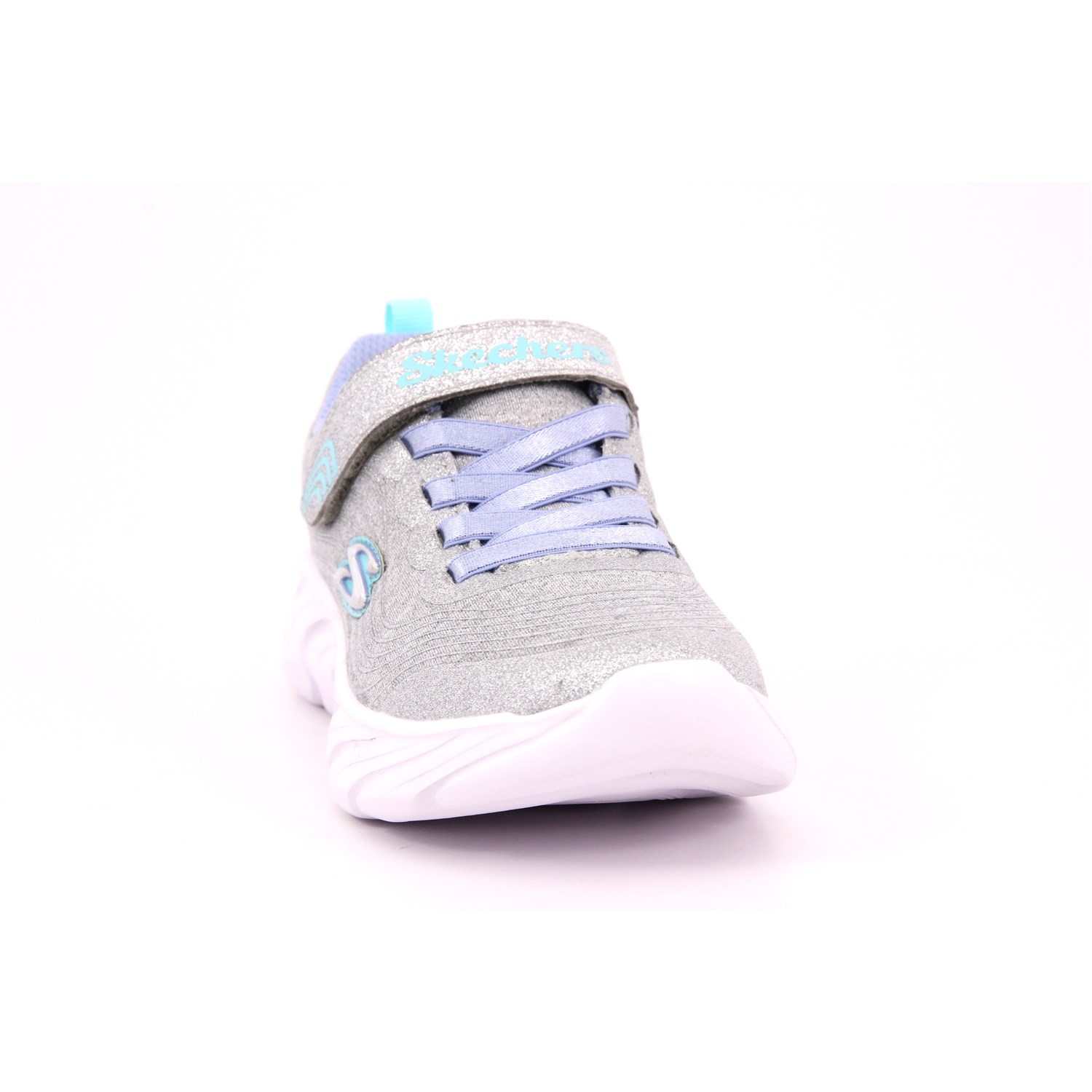 Scarpa Strappi + Elastico Skechers Bambina Argento Scarpa Strappi + Elastico Skechers Bambina Argento Scarpe 241 - 302480L