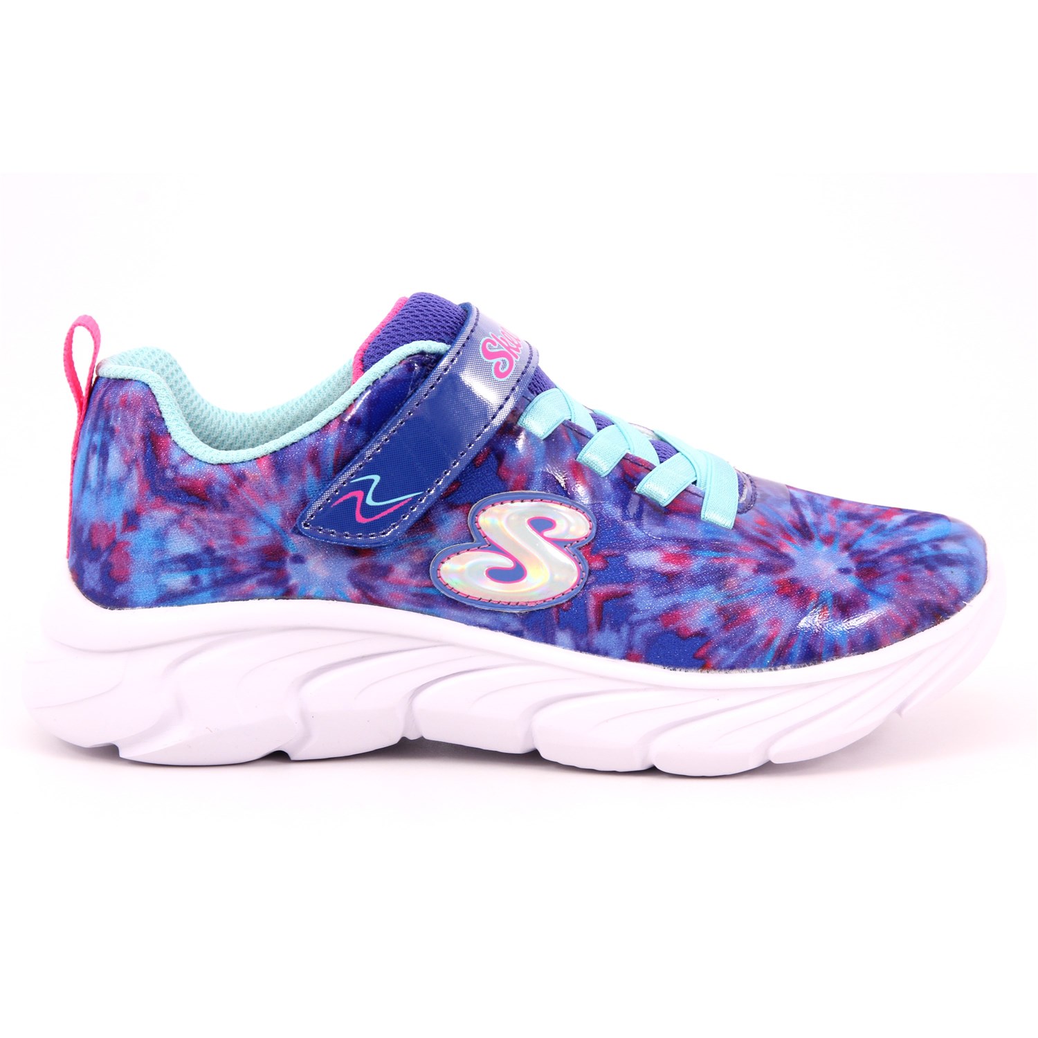 Scarpa Strappi + Elastico Skechers Bambina Lilla Scarpa Strappi + Elastico Skechers Bambina Lilla Scarpe 242 - 302484L