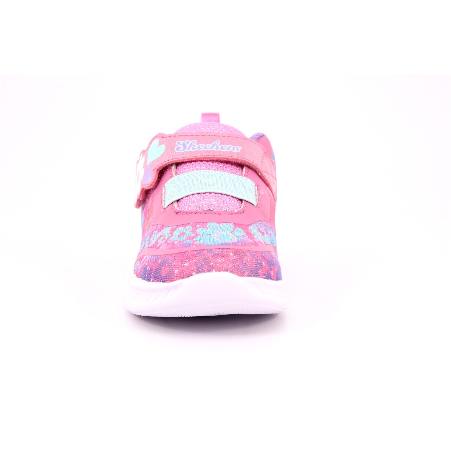 Scarpa Strappi + Elastico Skechers Bambina Fuxia Scarpa Strappi + Elastico Skechers Bambina Fuxia Scarpe 244 - 302717N