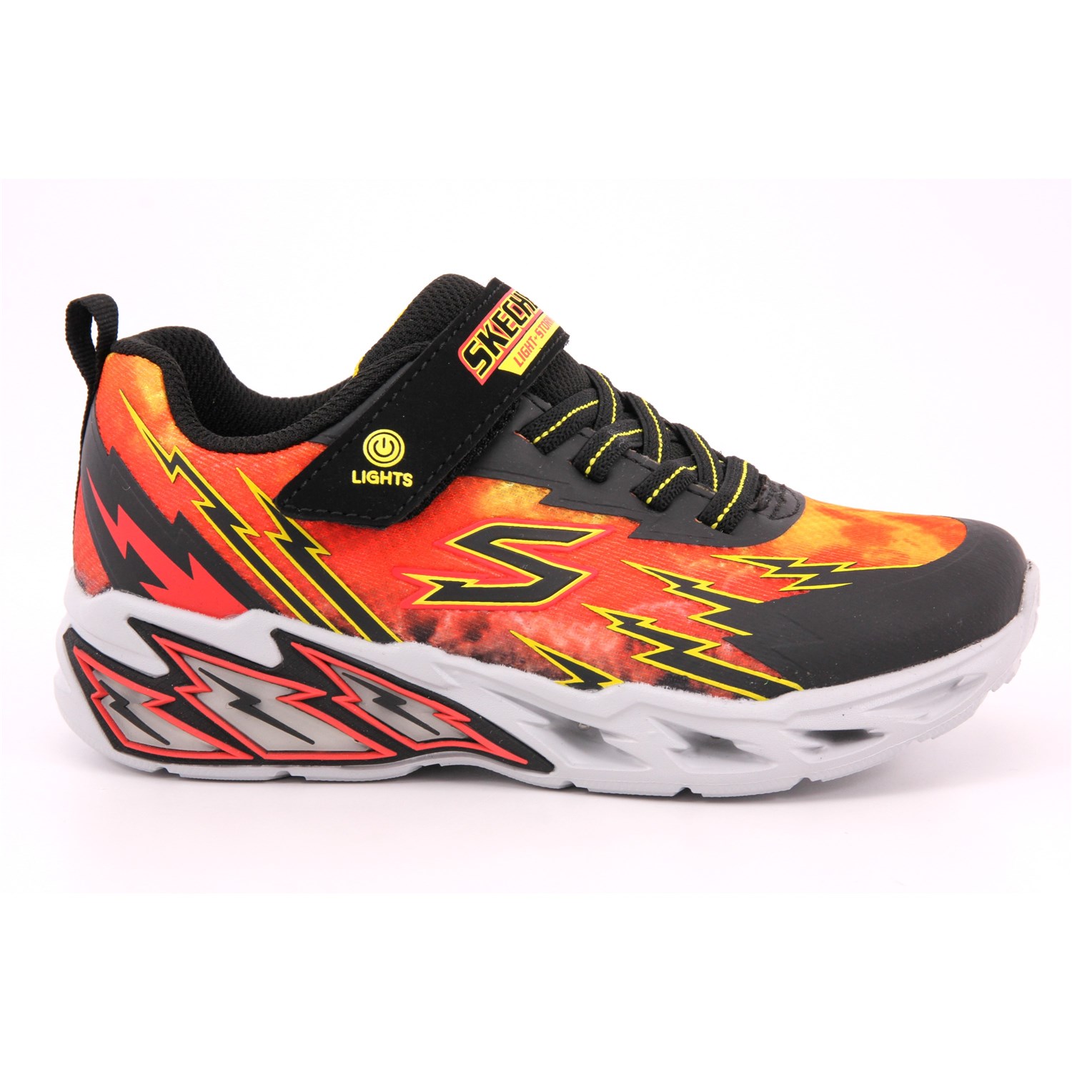 Scarpa Strappi + Elastico Skechers Bambino Rosso Scarpa Strappi + Elastico Skechers Bambino Rosso Scarpe 246 - 400150L