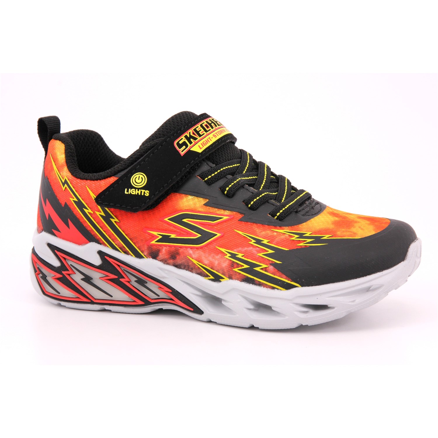 Scarpa Strappi + Elastico Skechers Bambino Rosso Scarpa Strappi + Elastico Skechers Bambino Rosso Scarpe 246 - 400150L