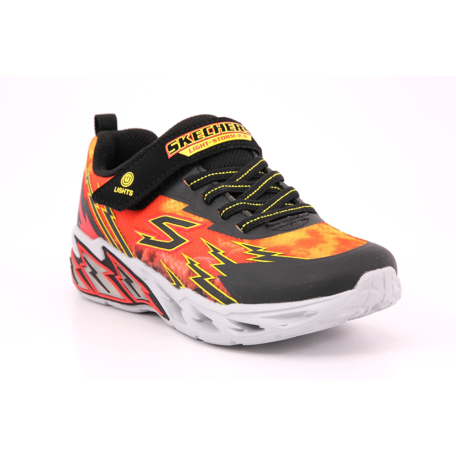 Scarpa Strappi + Elastico Skechers Bambino Rosso Scarpa Strappi + Elastico Skechers Bambino Rosso Scarpe 246 - 400150L