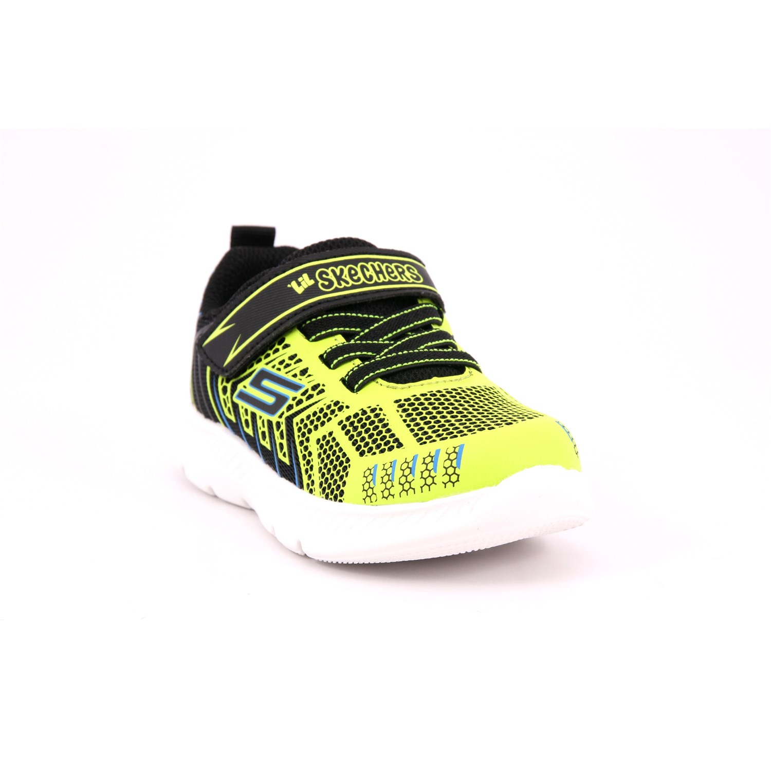 Scarpa Strappi + Elastico Skechers Bambino Nero Scarpa Strappi + Elastico Skechers Bambino Nero Scarpe 252 - 407218N