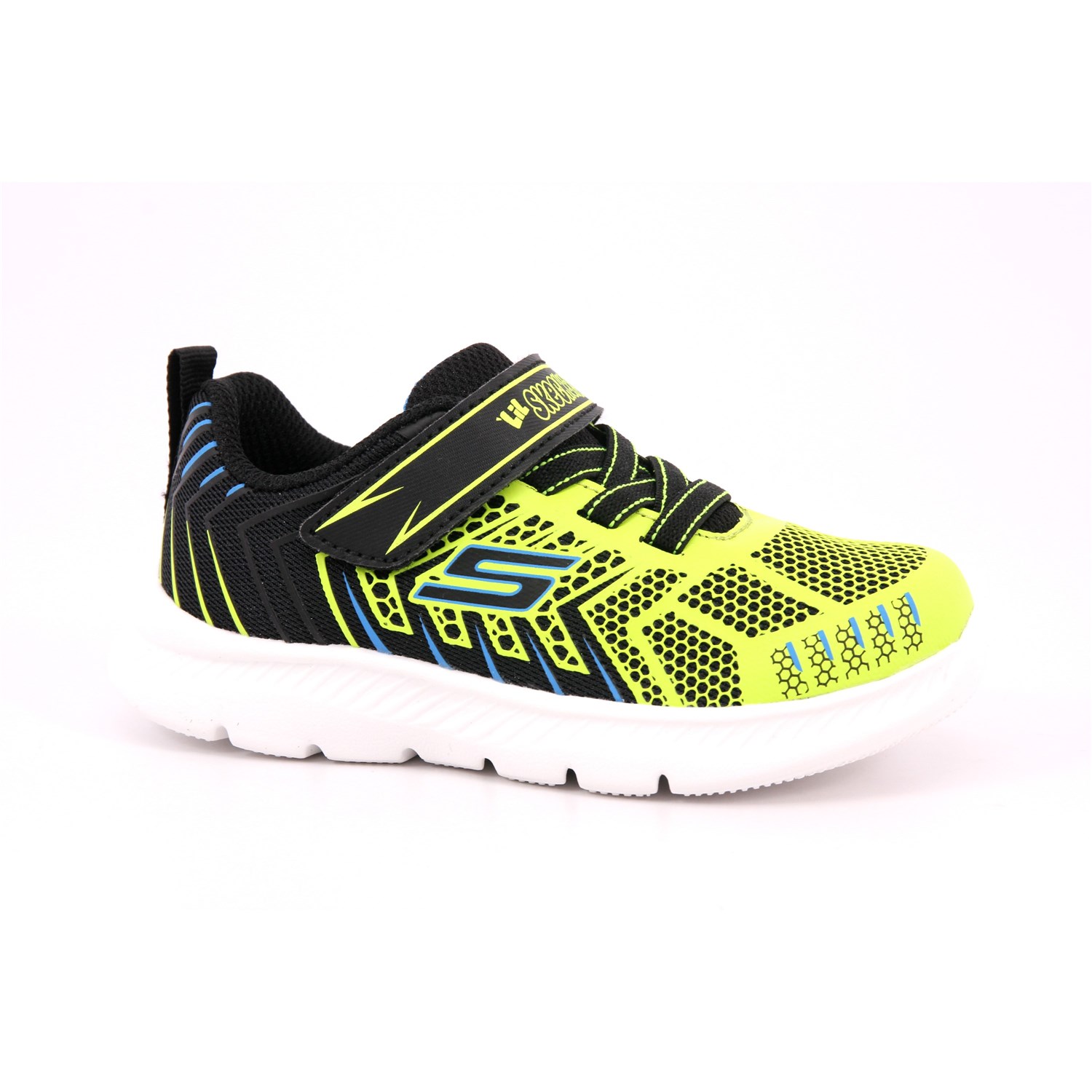 Scarpa Strappi + Elastico Skechers Bambino Nero Scarpa Strappi + Elastico Skechers Bambino Nero Scarpe 252 - 407218N