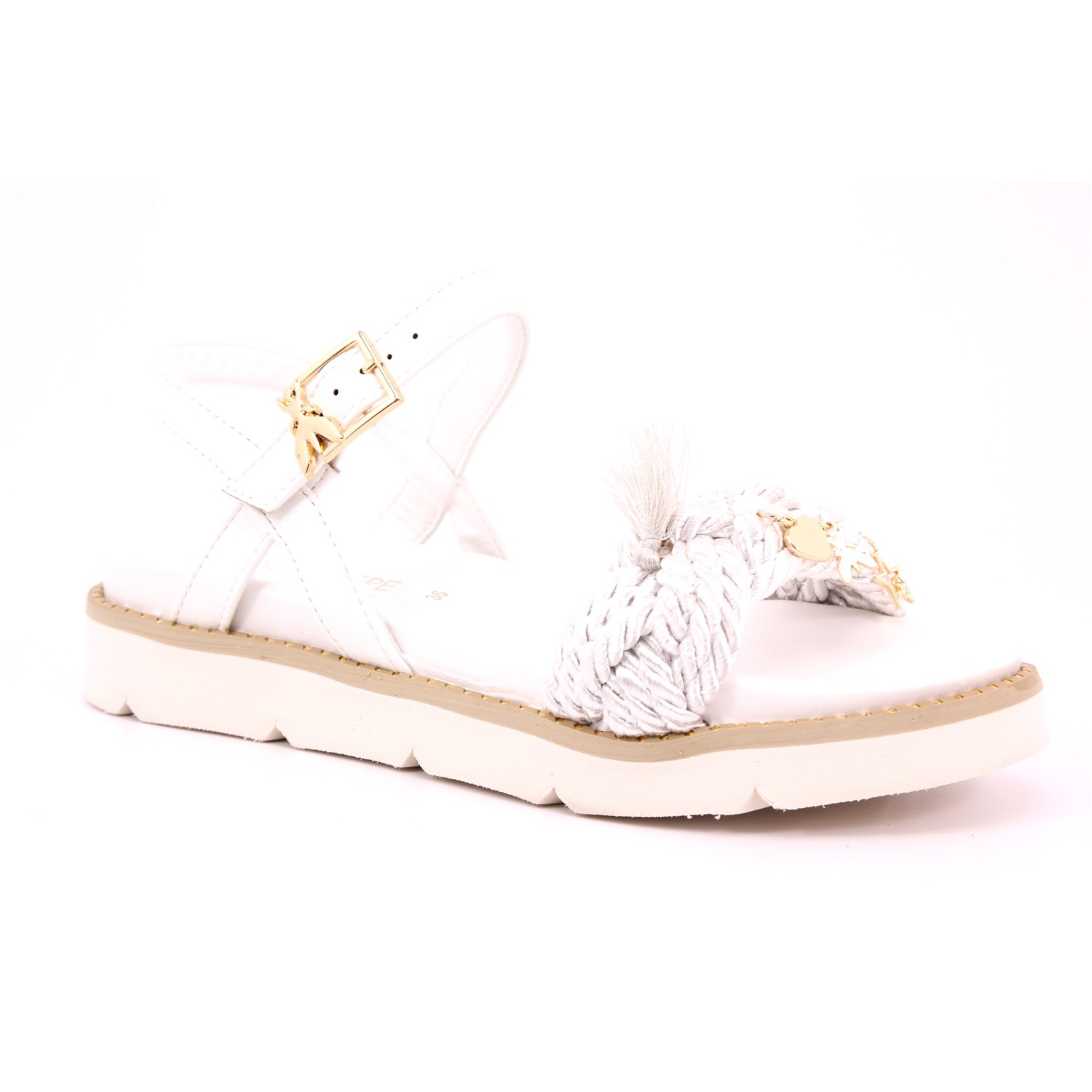 Sandalo Patrizia Pepe Bambina Bianco Sandalo Patrizia Pepe Bambina Bianco Scarpe 14 - PPJ222
