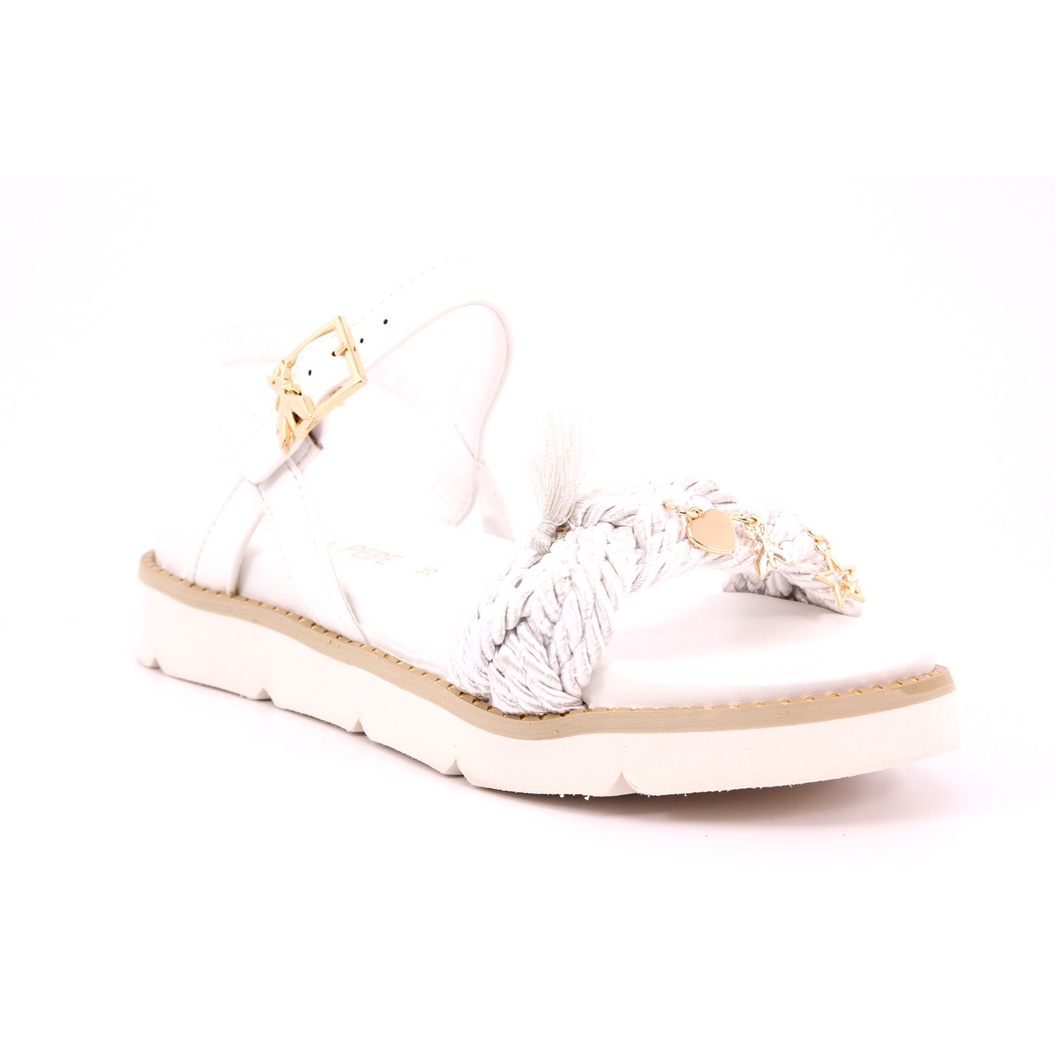 Sandalo Patrizia Pepe Bambina Bianco Sandalo Patrizia Pepe Bambina Bianco Scarpe 14 - PPJ222