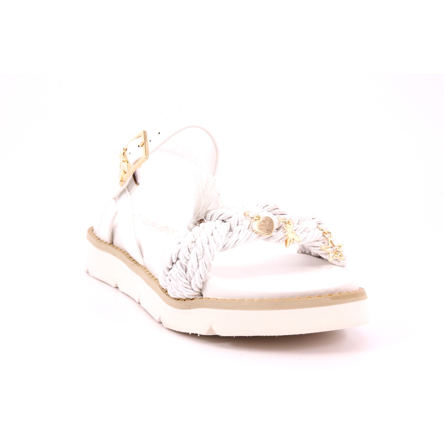 Sandalo Patrizia Pepe Bambina Bianco Sandalo Patrizia Pepe Bambina Bianco Scarpe 14 - PPJ222