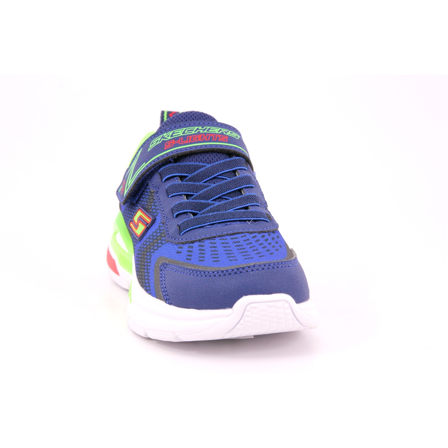 Scarpa Strappi + Elastico Skechers Bambino Blu Scarpa Strappi + Elastico Skechers Bambino Blu Scarpe 255 - 401660L