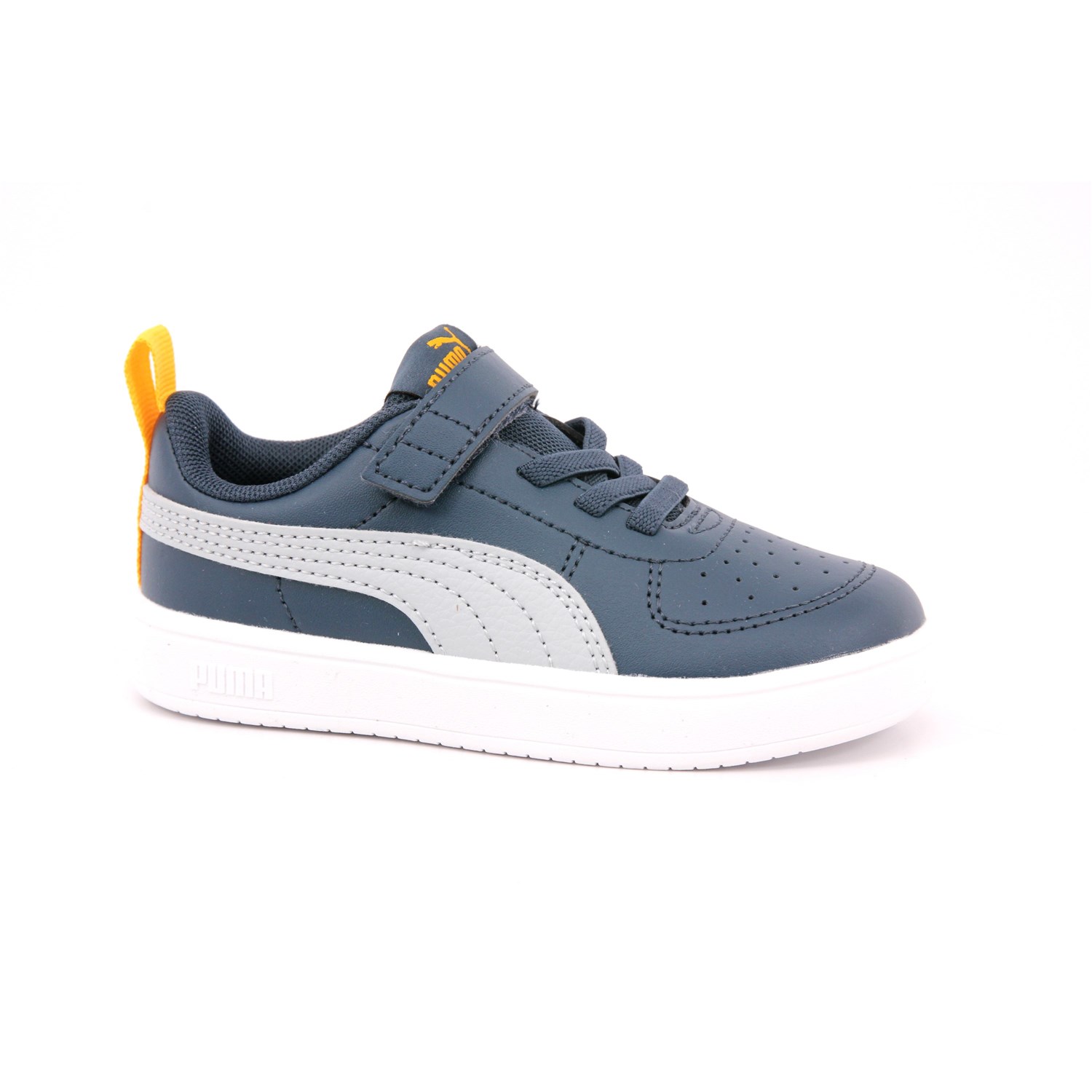 Scarpa Strappi + Elastico Puma Bambino Blu Scarpa Strappi + Elastico Puma Bambino Blu Scarpe 1155 - 384314-13