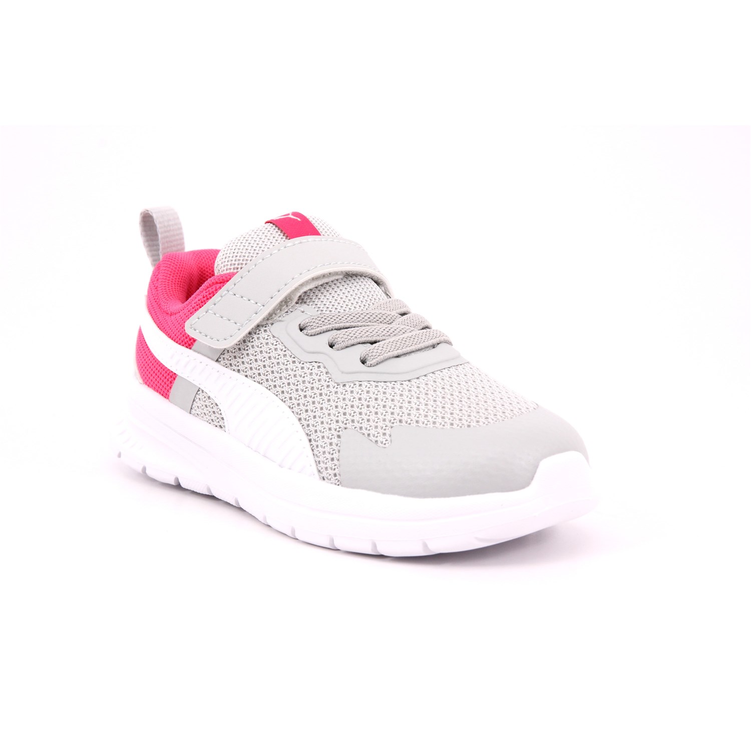 Scarpa Strappi + Elastico Puma Bambina Grigio Scarpa Strappi + Elastico Puma Bambina Grigio Scarpe 1160 - 386240-08