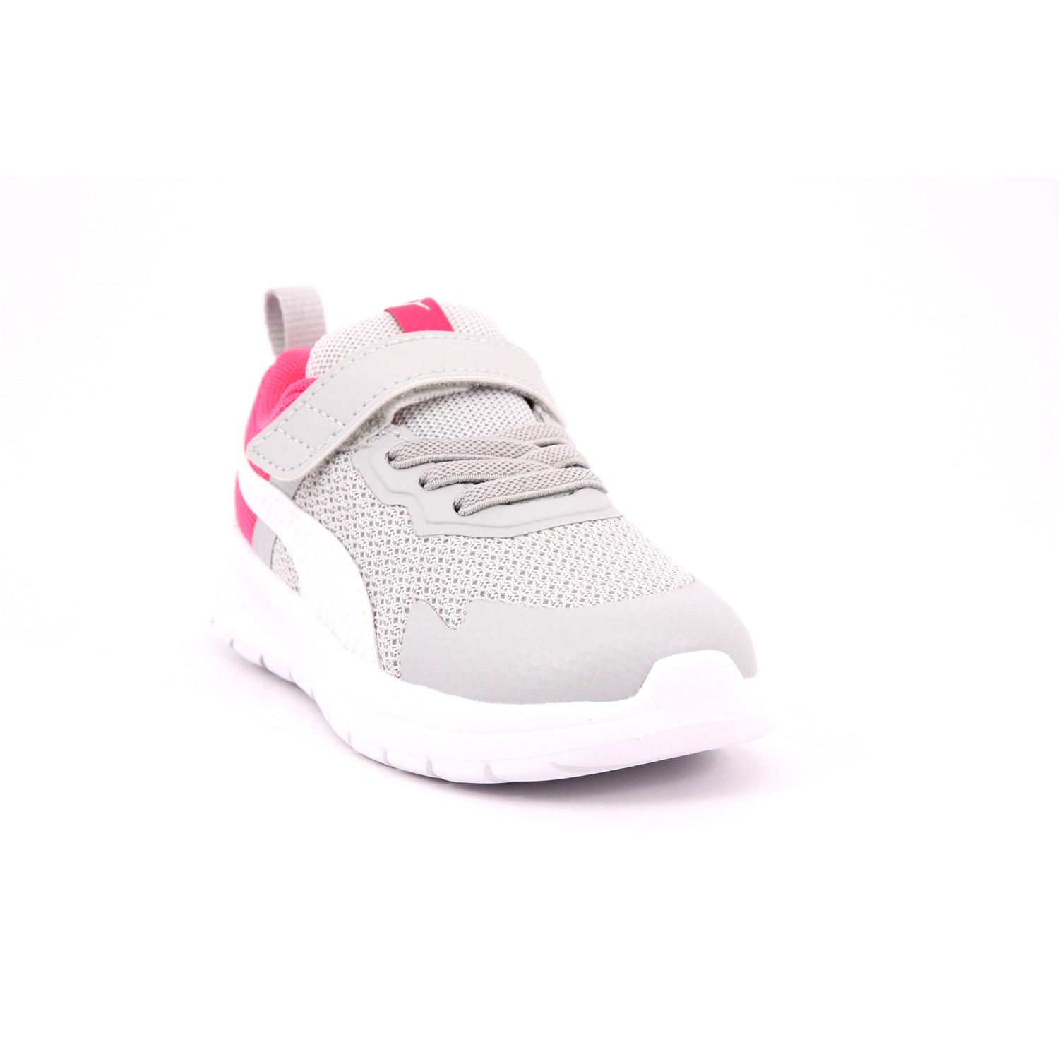 Scarpa Strappi + Elastico Puma Bambina Grigio Scarpa Strappi + Elastico Puma Bambina Grigio Scarpe 1160 - 386240-08