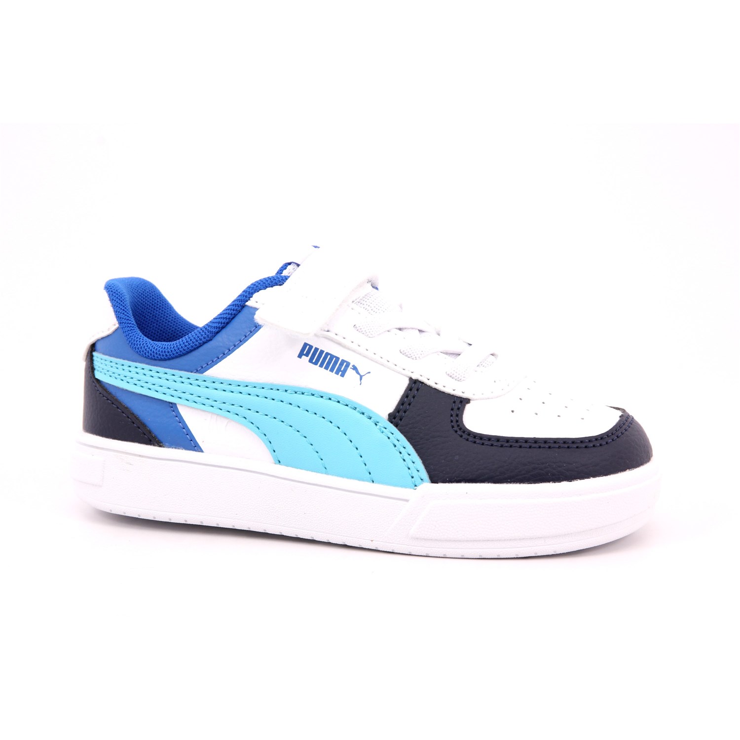 Scarpa Strappi + Elastico Puma Bambino Bianco / Blu Scarpa Strappi + Elastico Puma Bambino Bianco / Blu Scarpe 1172 - 391471-02