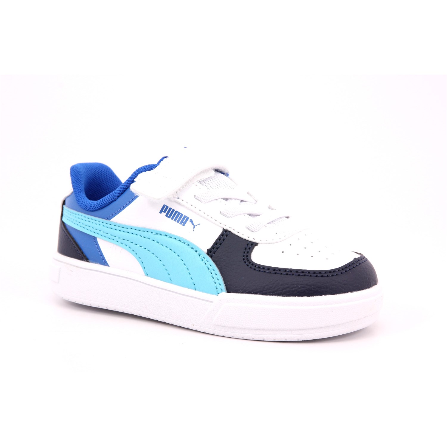 Scarpa Strappi + Elastico Puma Bambino Bianco / Blu Scarpa Strappi + Elastico Puma Bambino Bianco / Blu Scarpe 1172 - 391471-02