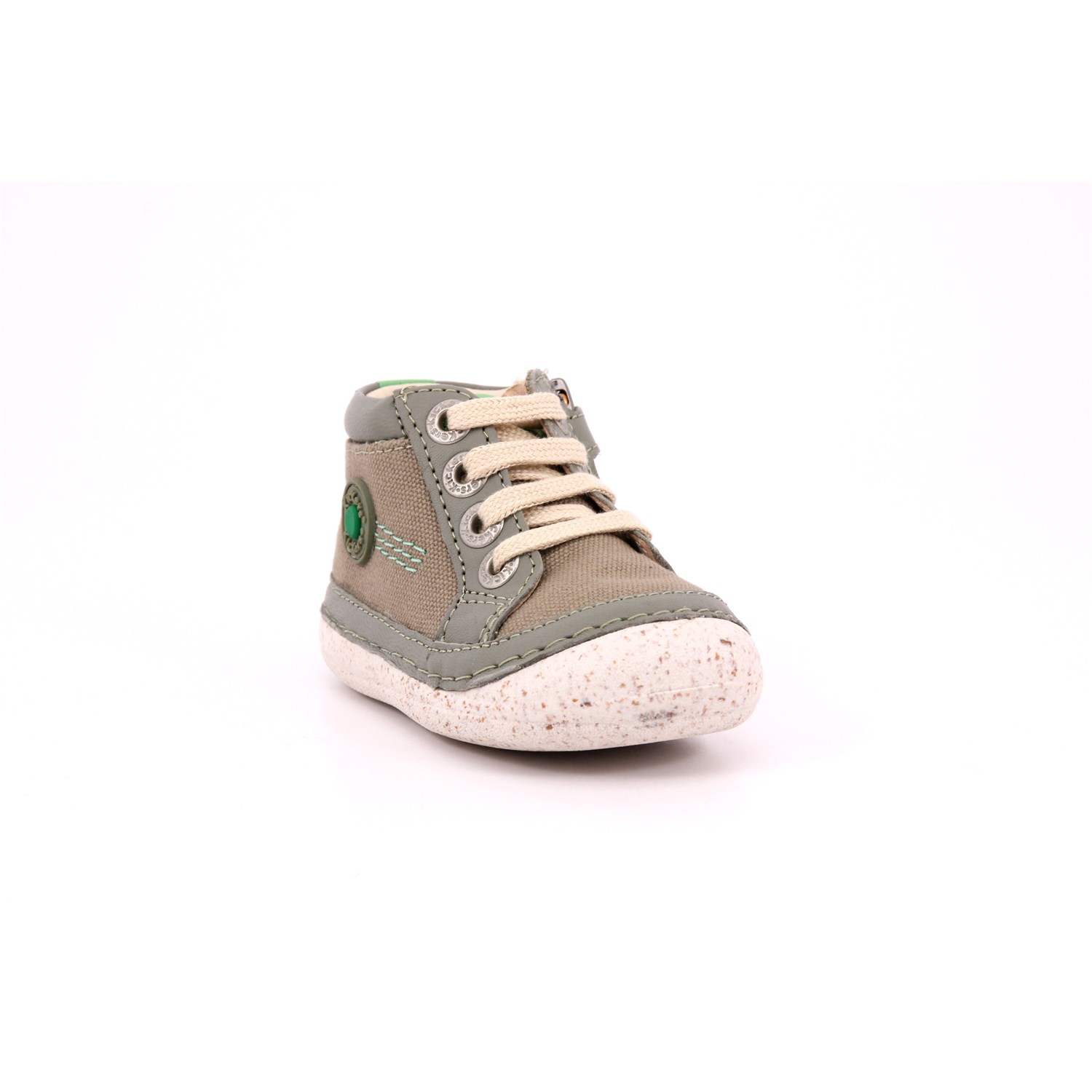 Scarpa Allacciata Kickers Bambino Kaki Scarpa Allacciata Kickers Bambino Kaki Scarpe 44 - 928060-10