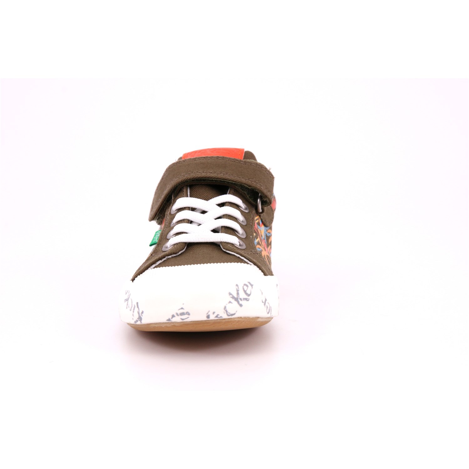 Scarpa Strappi + Elastico Kickers Bambino Kaki Scarpa Strappi + Elastico Kickers Bambino Kaki Scarpe 47 - 860866-30