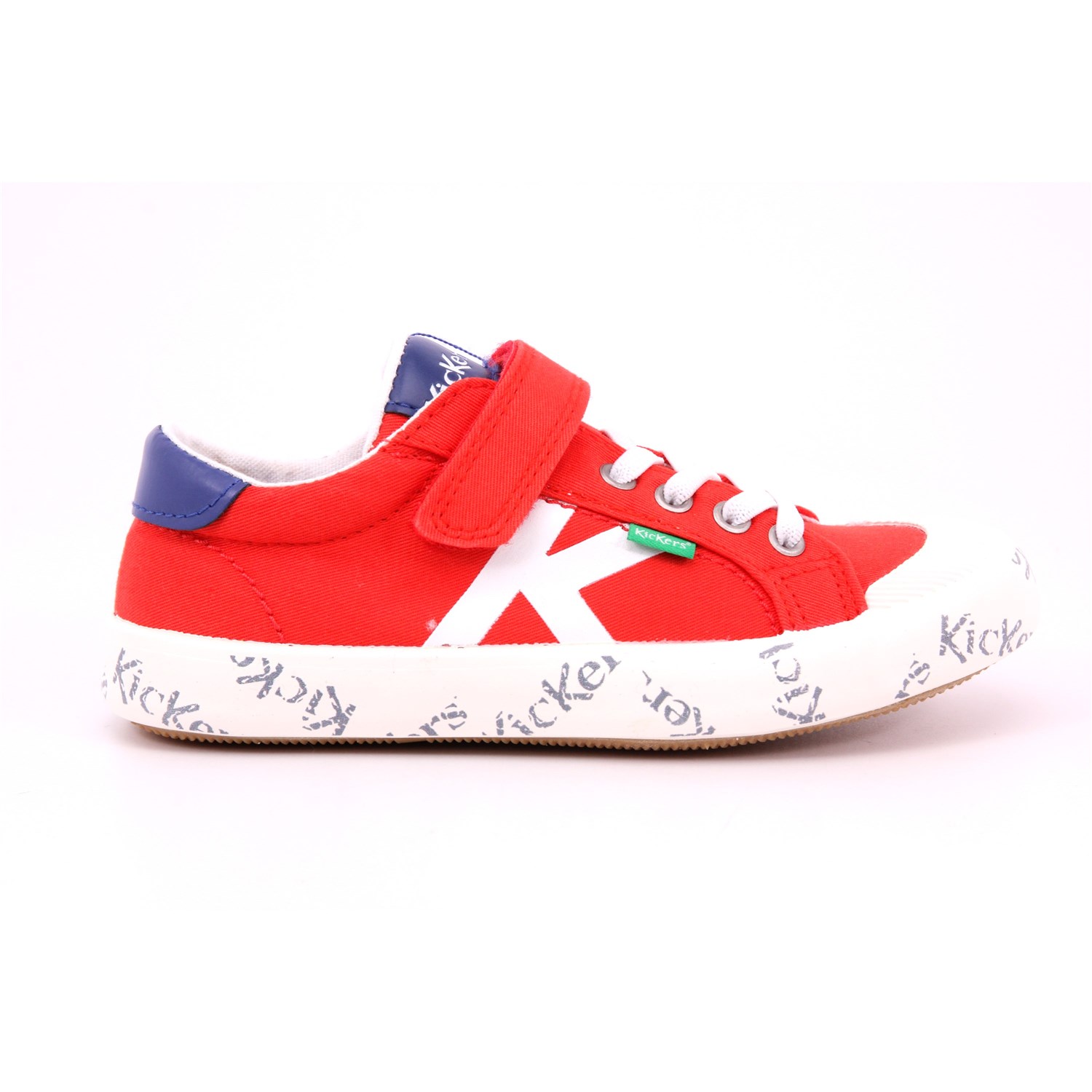Scarpa Strappi + Elastico Kickers Bambino Rosso Scarpa Strappi + Elastico Kickers Bambino Rosso Scarpe 48 - 860868-30