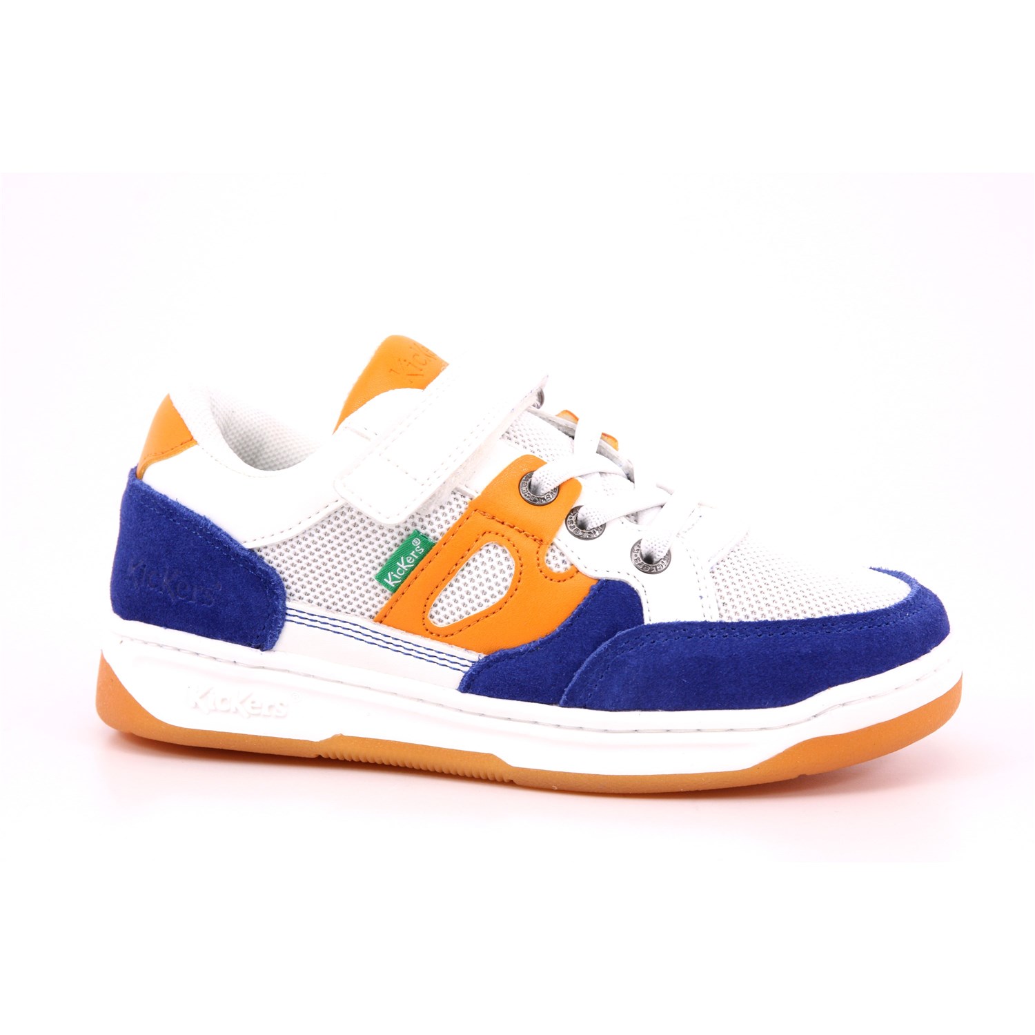 Scarpa Strappi + Elastico Kickers Bambino Bianco Scarpa Strappi + Elastico Kickers Bambino Bianco Scarpe 50 - 928560-30