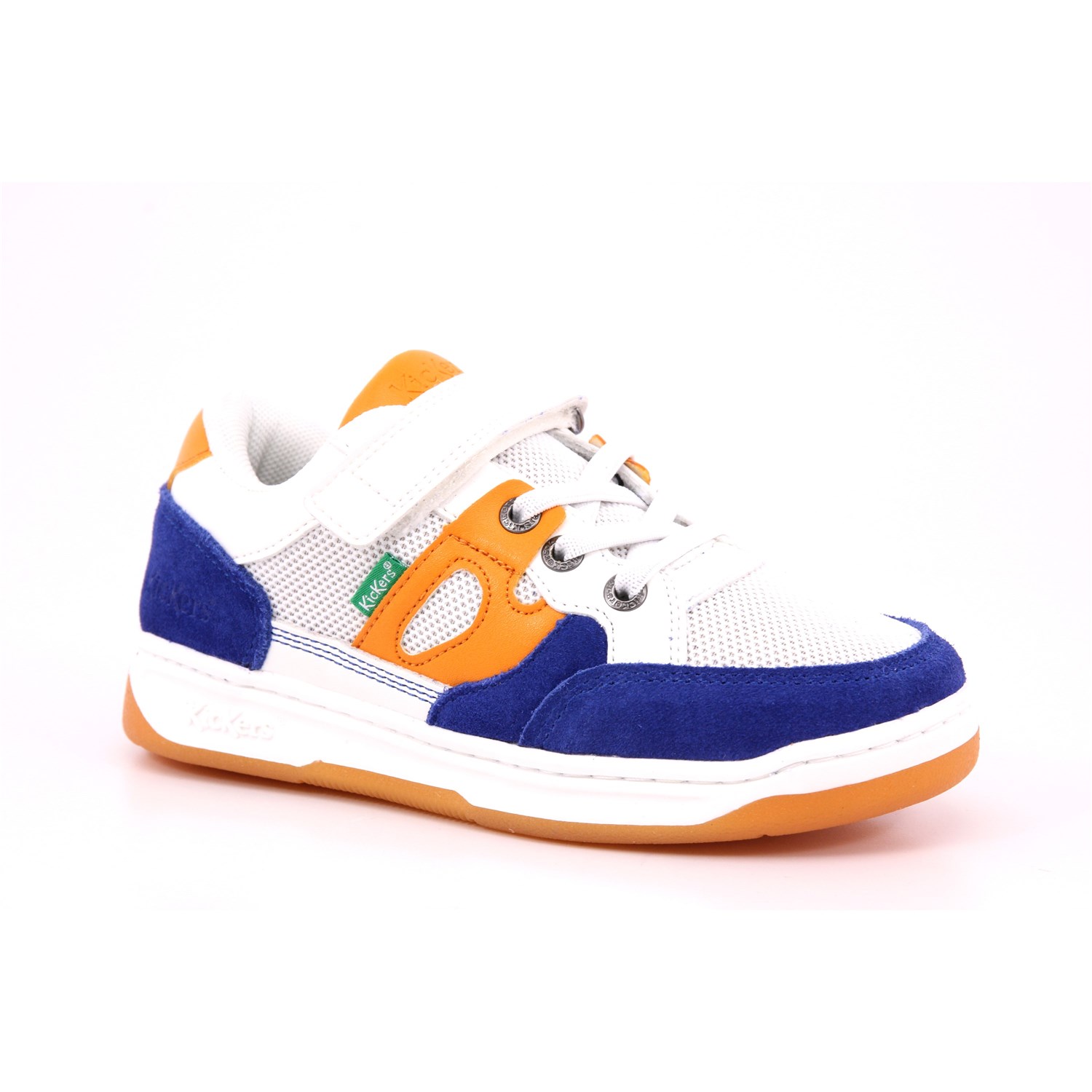 Scarpa Strappi + Elastico Kickers Bambino Bianco Scarpa Strappi + Elastico Kickers Bambino Bianco Scarpe 50 - 928560-30