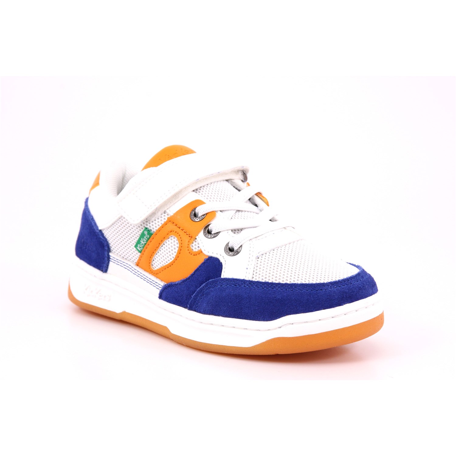 Scarpa Strappi + Elastico Kickers Bambino Bianco Scarpa Strappi + Elastico Kickers Bambino Bianco Scarpe 50 - 928560-30