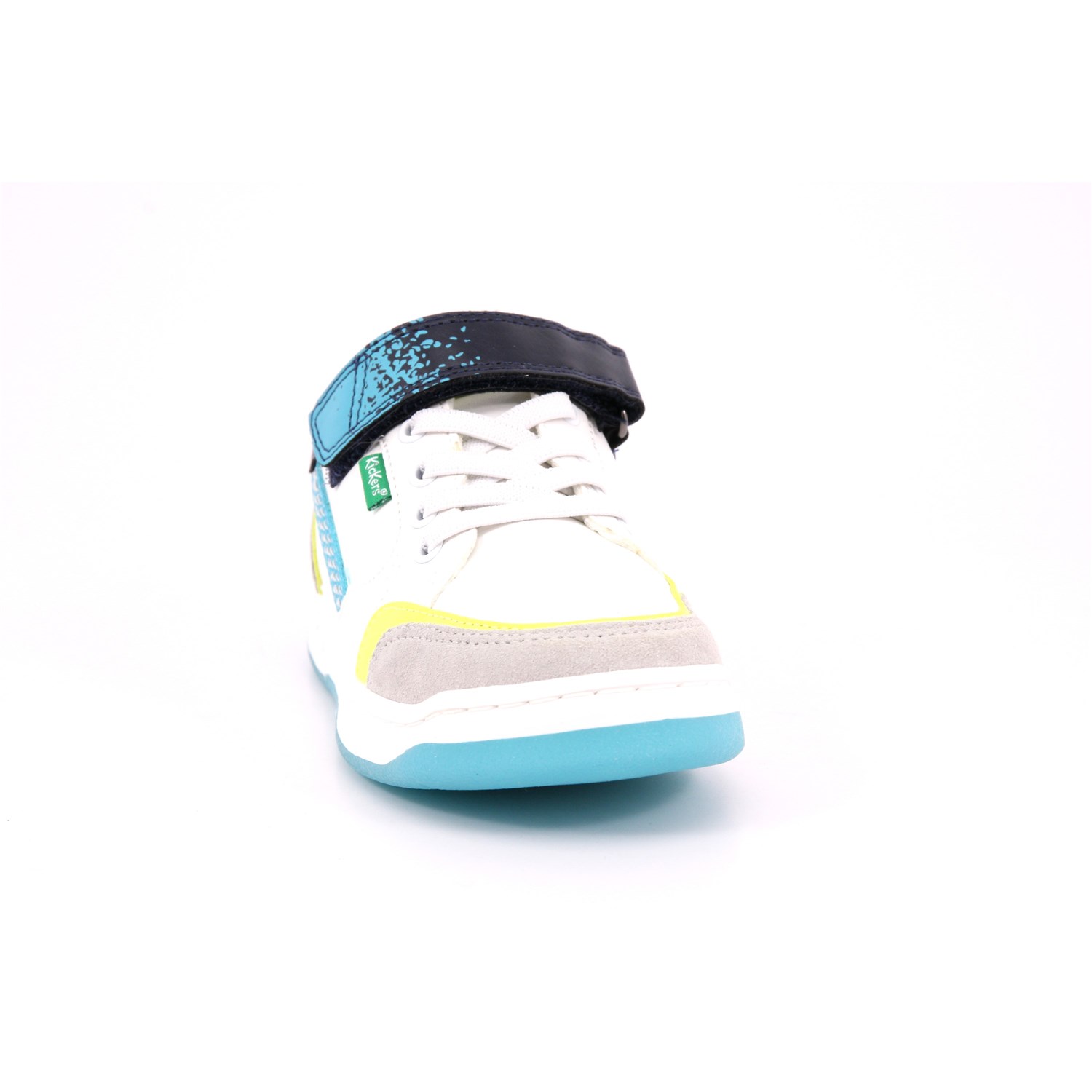 Scarpa Strappi + Elastico Kickers Bambino Bianco Scarpa Strappi + Elastico Kickers Bambino Bianco Scarpe 52 - 928540-30