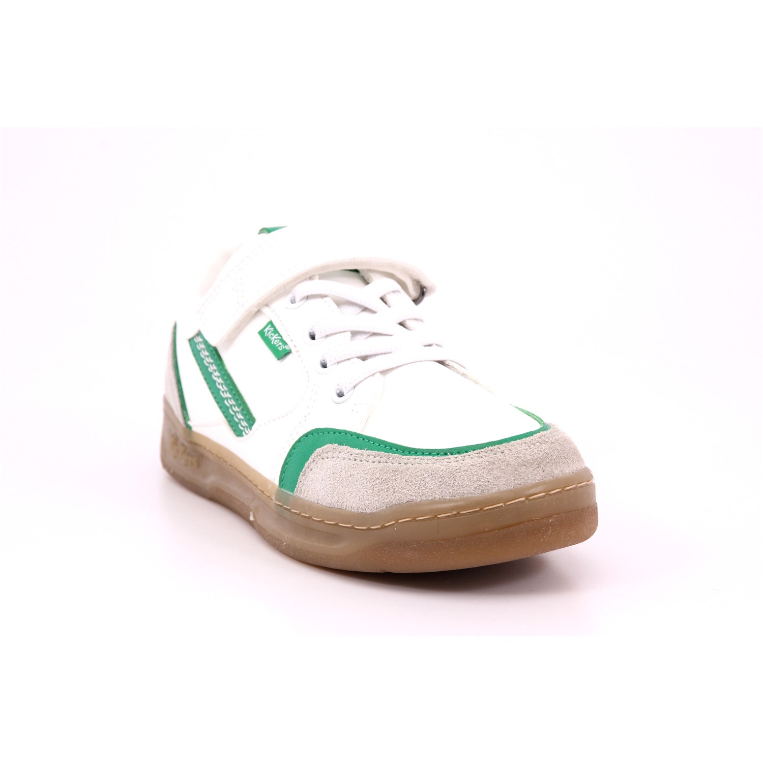 Scarpa Strappi + Elastico Kickers Bambino Bianco Scarpa Strappi + Elastico Kickers Bambino Bianco Scarpe 53 - 928541-30