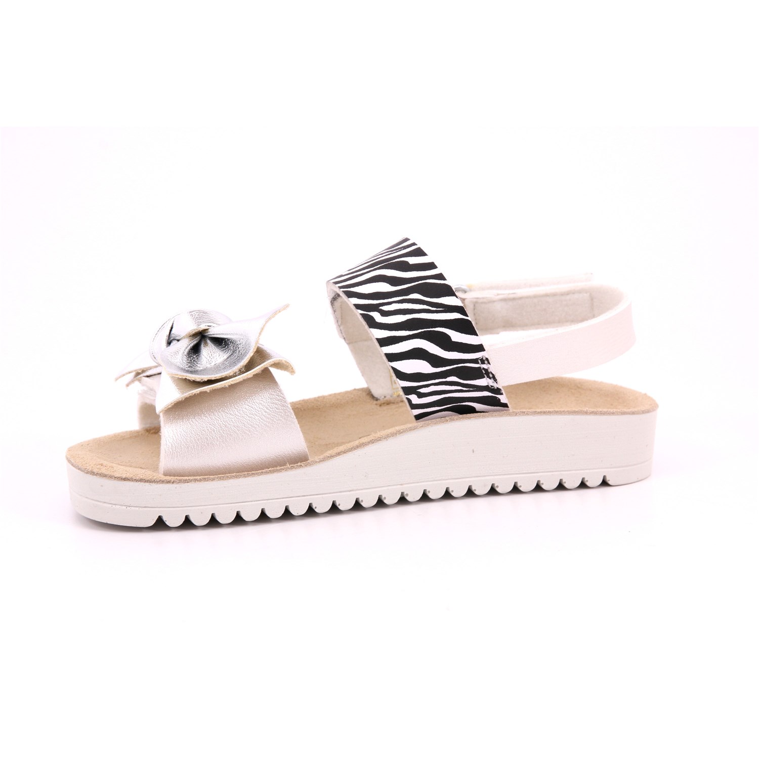 Sandalo Grunland Bambina Argento Sandalo Grunland Bambina Argento Scarpe 604 - SB2437