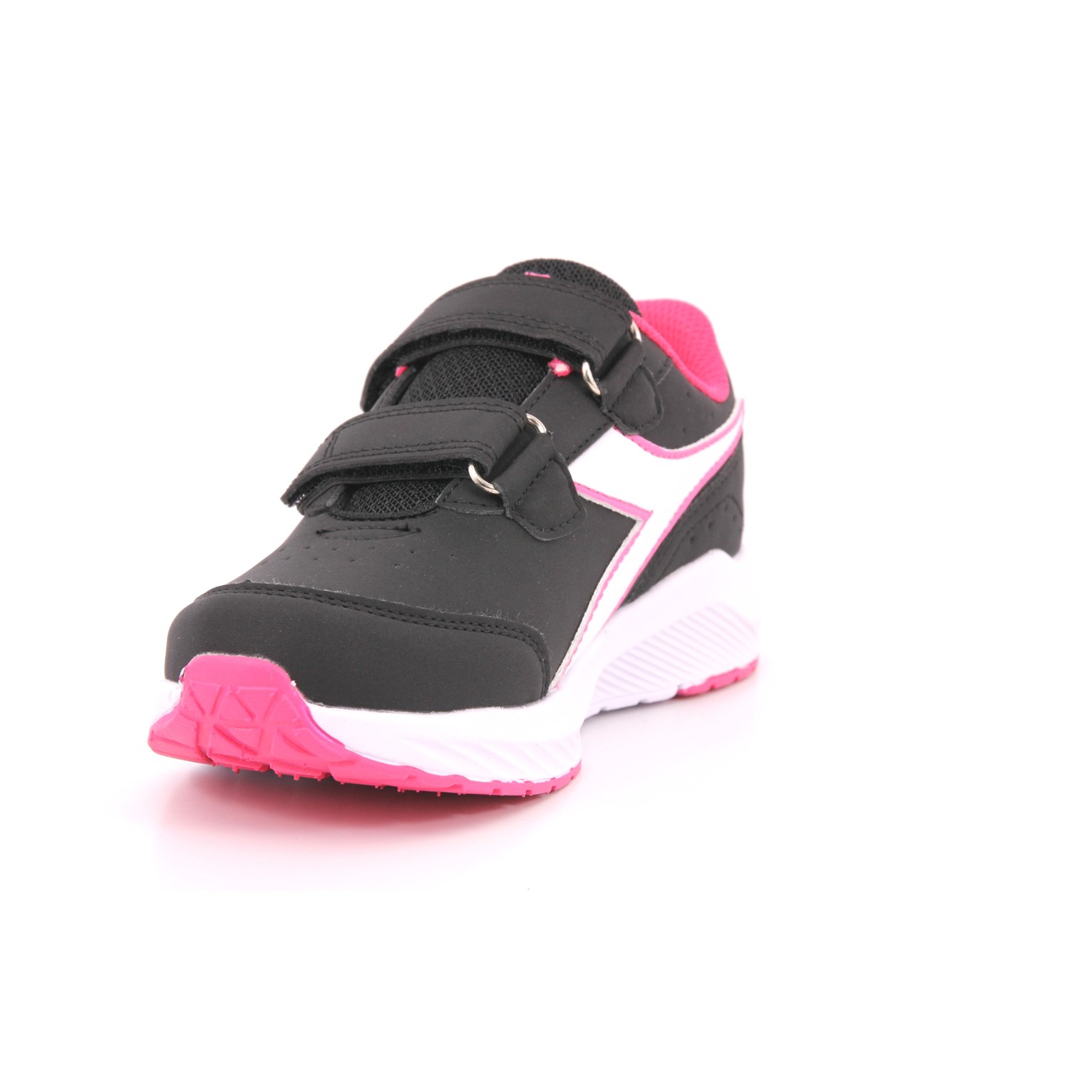 Scarpa Strappi + Elastico Diadora Bambina Nero Scarpa Strappi + Elastico Diadora Bambina Nero Scarpe 451 - 101.179549