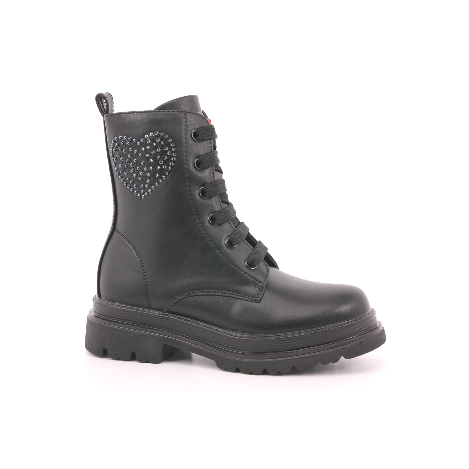 Anfibio Asso Bambina Nero Anfibio Asso Bambina Nero Scarpe 553 - AG15664A