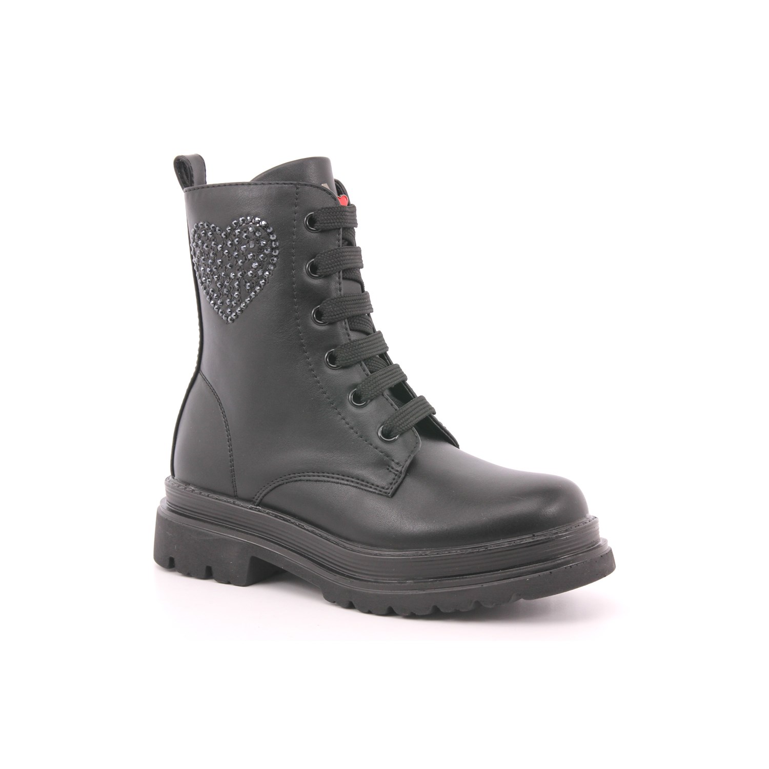 Anfibio Asso Bambina Nero Anfibio Asso Bambina Nero Scarpe 553 - AG15664A