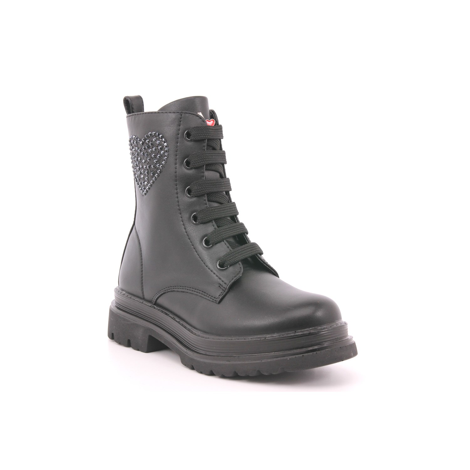 Anfibio Asso Bambina Nero Anfibio Asso Bambina Nero Scarpe 553 - AG15664A