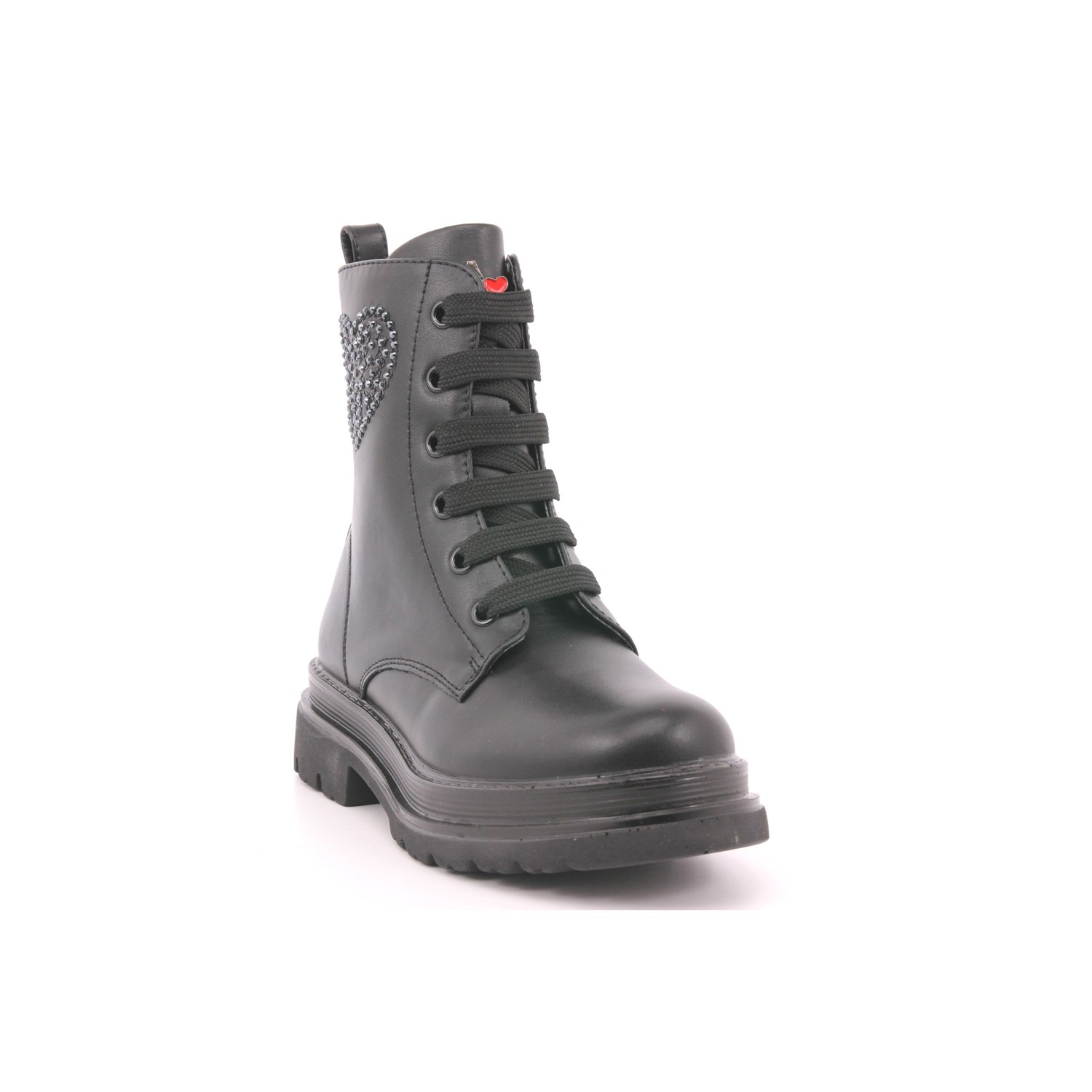 Anfibio Asso Bambina Nero Anfibio Asso Bambina Nero Scarpe 553 - AG15664A